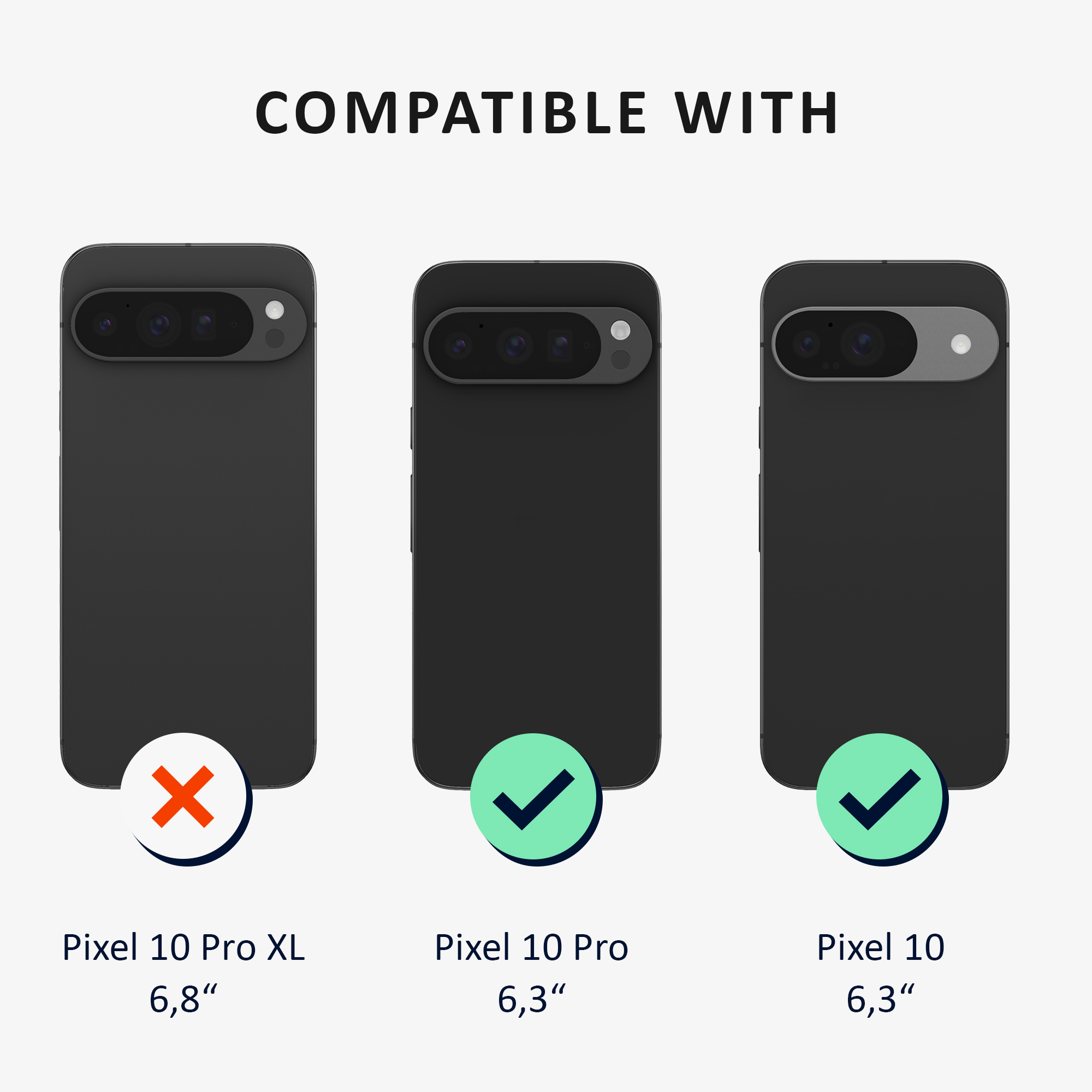 Ochranná fólie kalibri pro Google Pixel 10 / Pixel 10 Pro - transparentní