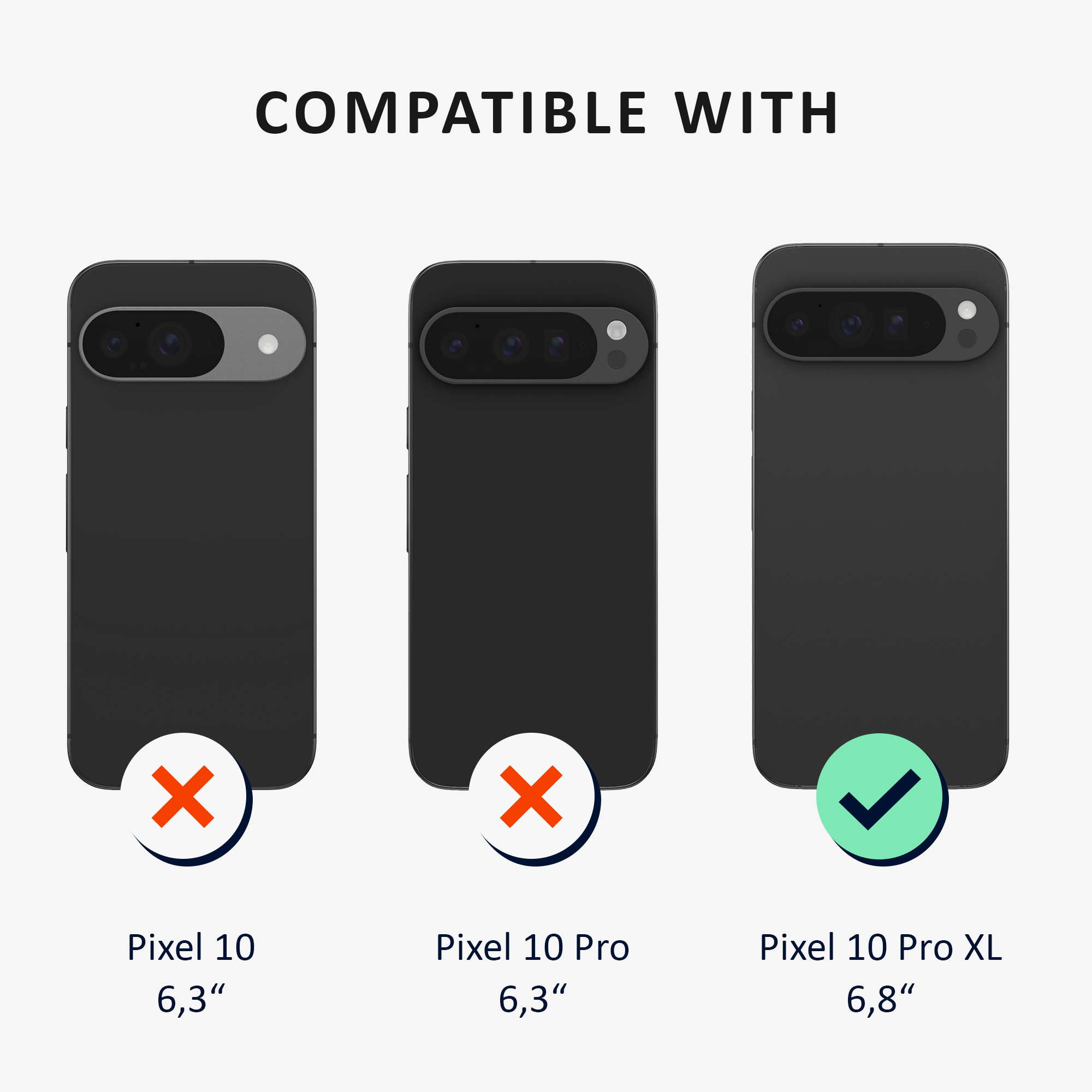 Ochranná fólie kalibri pro Google Pixel 10 Pro XL - transparentní
