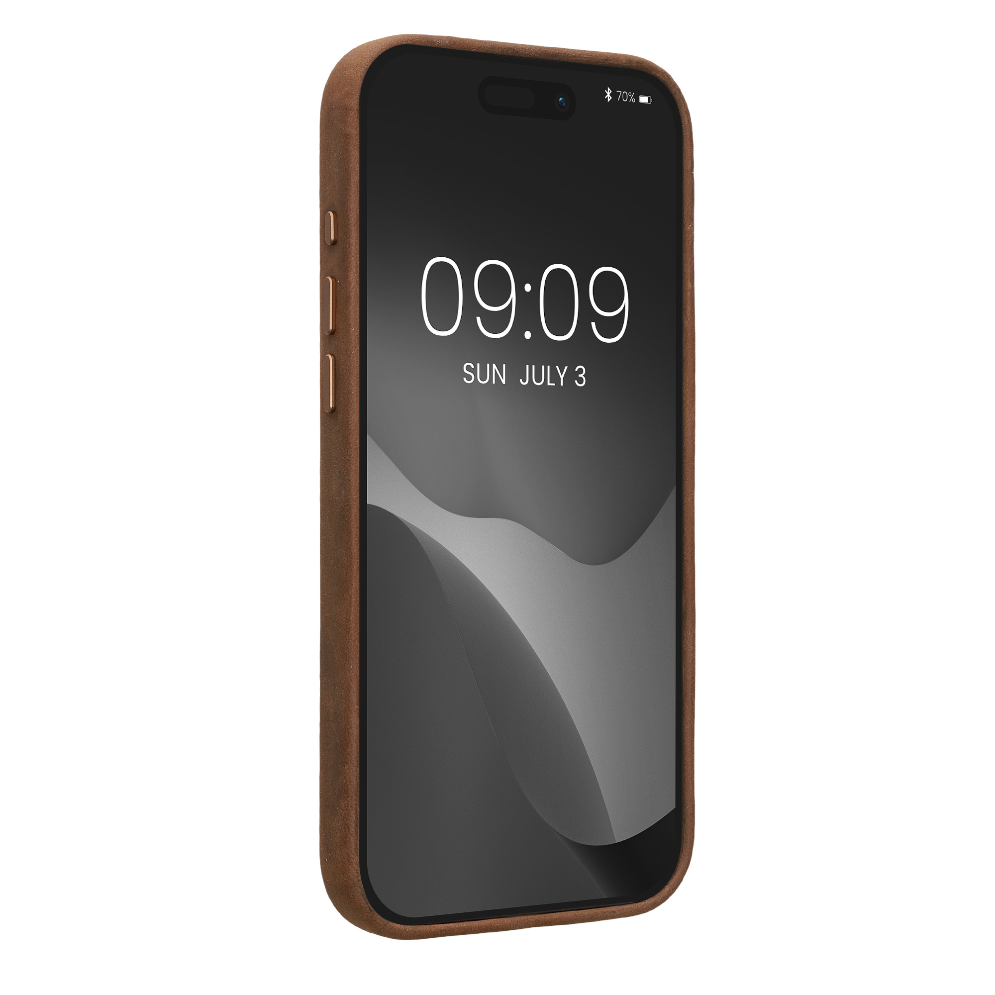 Silikonový kryt na mobil Apple iPhone 16 Pro Max - hnědá