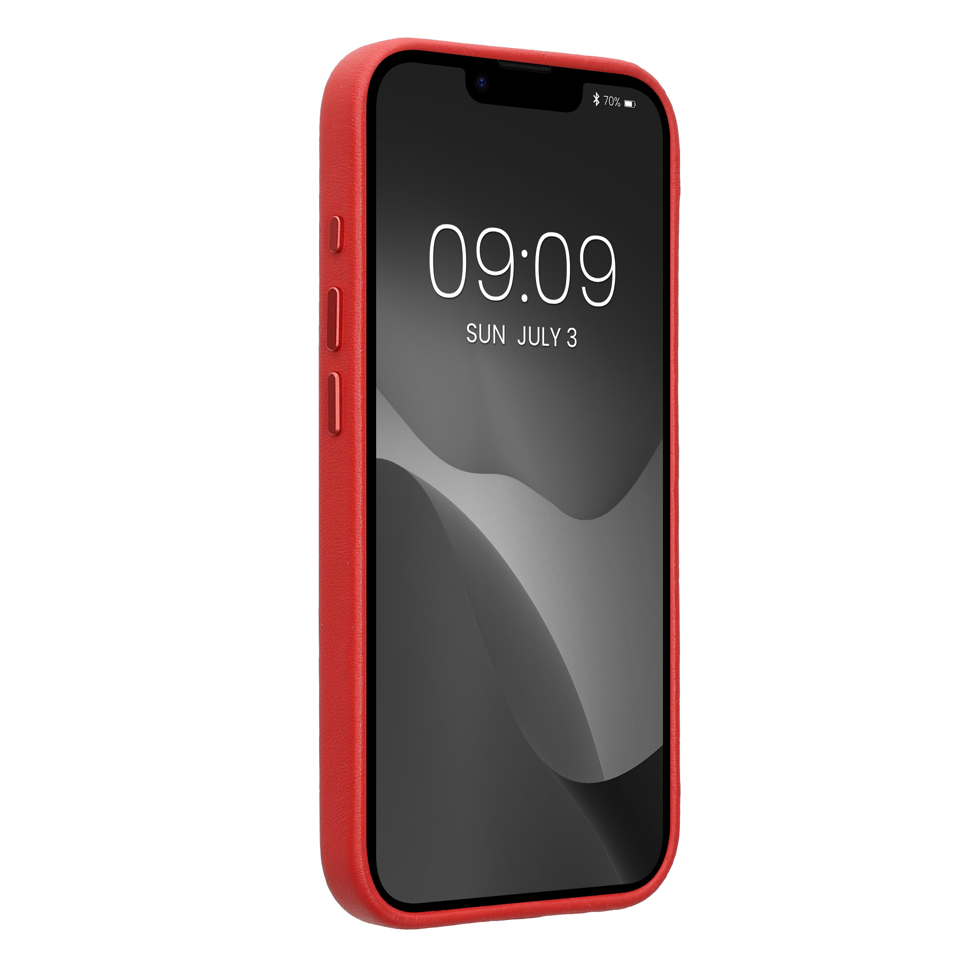 Silikonový kryt Kalibri pro iPhone 17e / 16e - červená