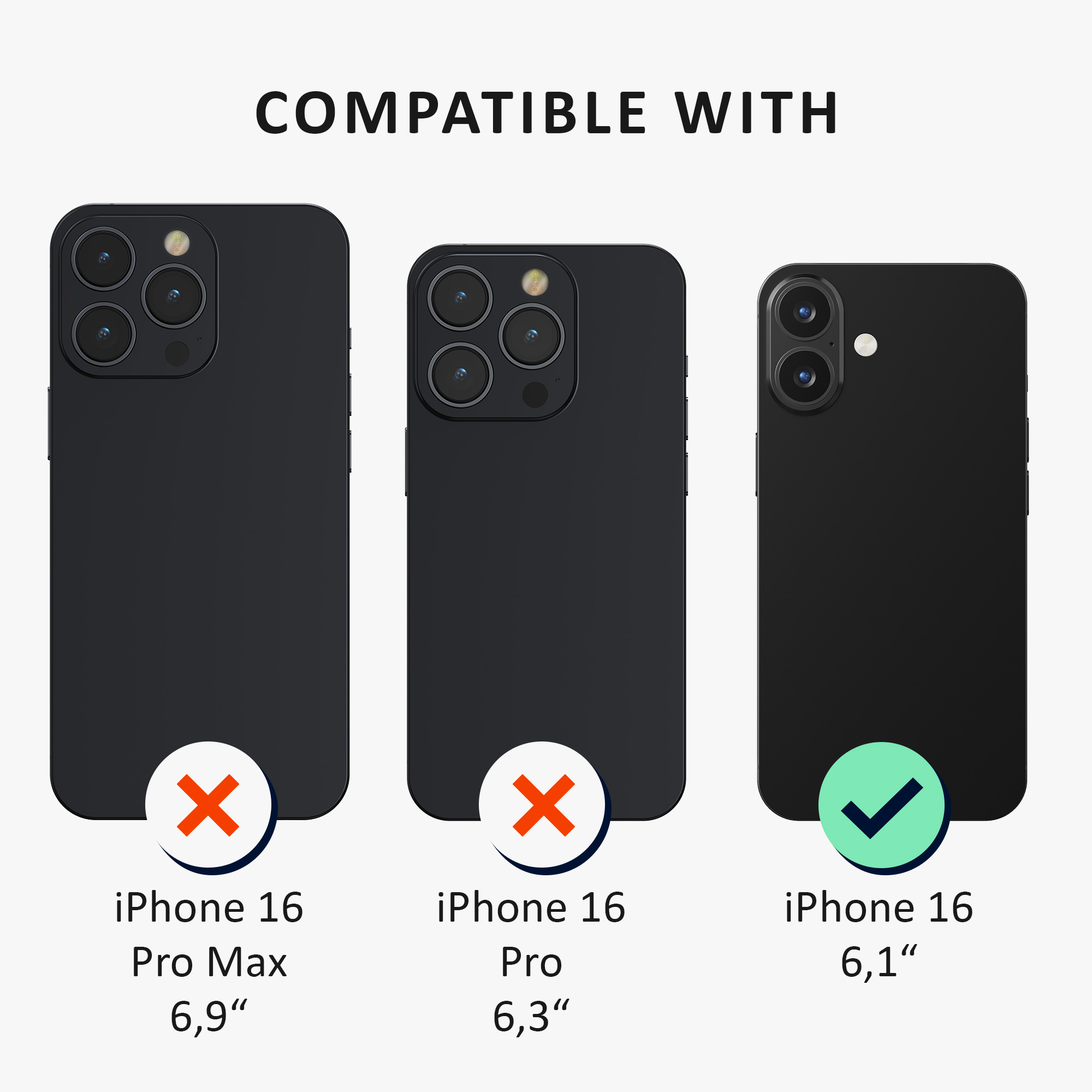 Pouzdro pro Apple iPhone 16 kalibri MagSafe se stojánkem - černá / transparentní
