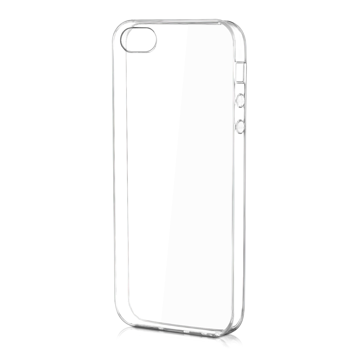 Transparentní TPU kryt kwmobile pro iPhone SE (1. generace 2016) / iPhone 5 / iPhone 5S - transparentní