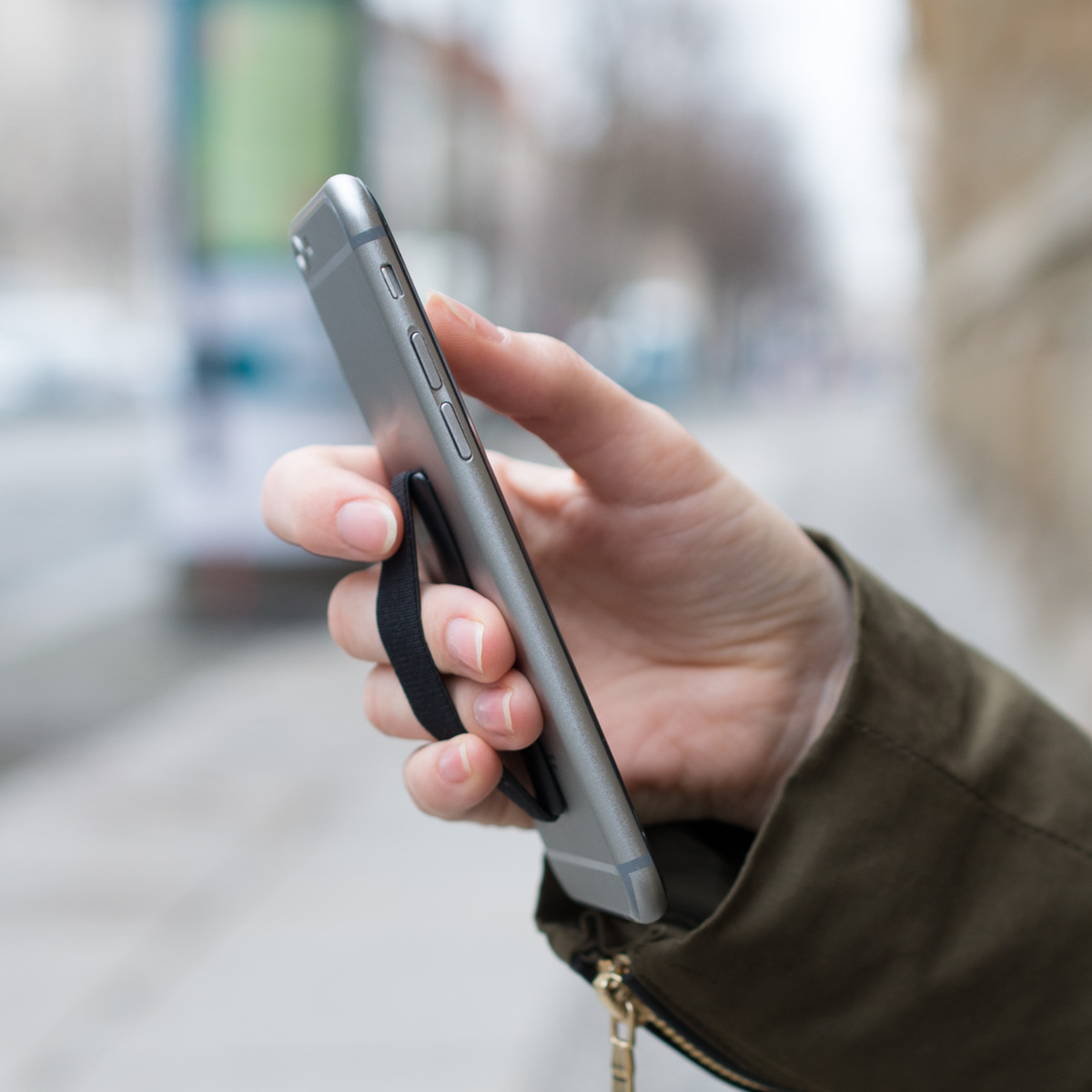 Univerzální držák na prst pro mobil