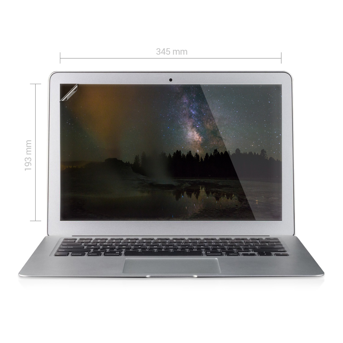 Ochranná fólie kwmobile pro 15.6" Laptop/Notebook, matná