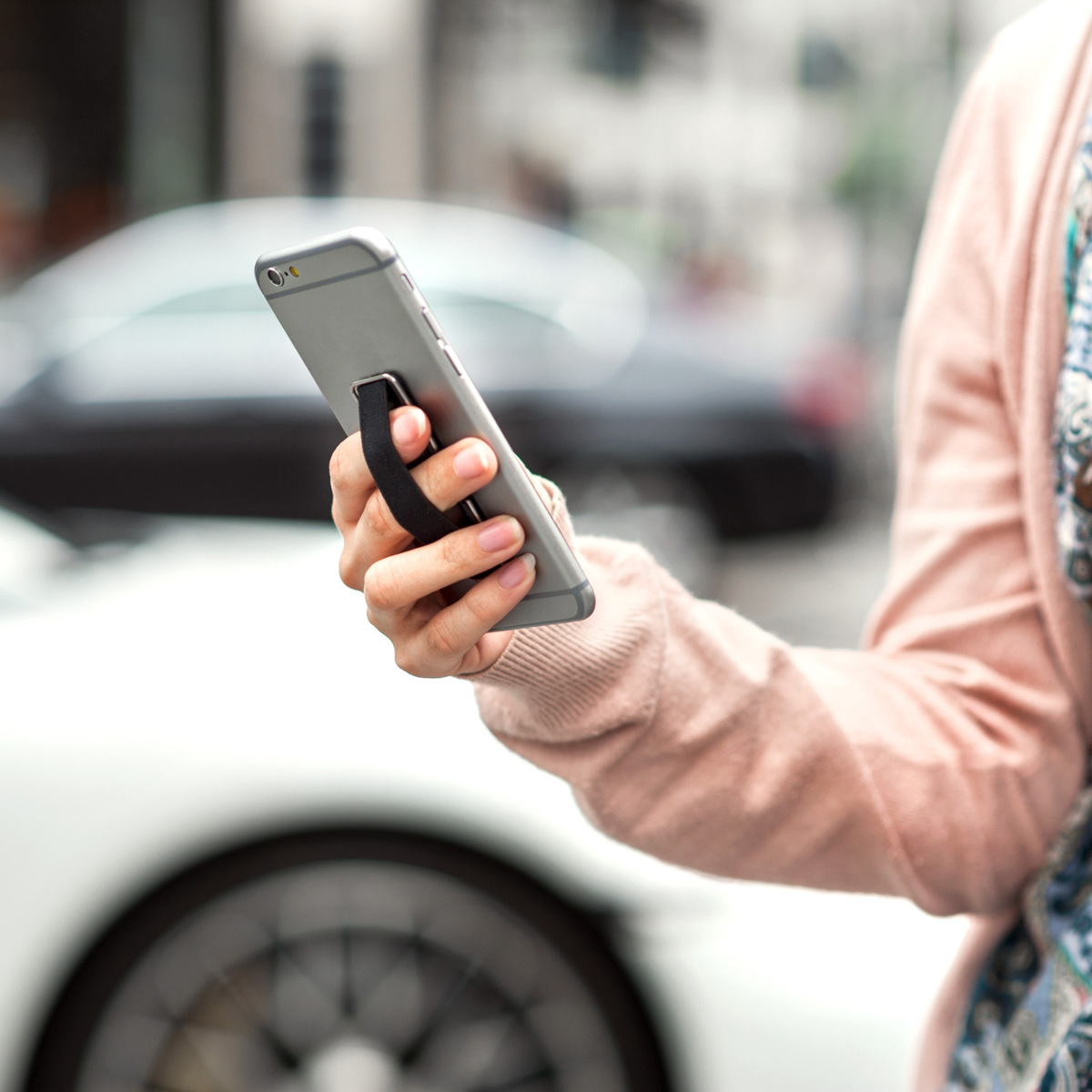Univerzální držák na prst pro mobil - univerzální