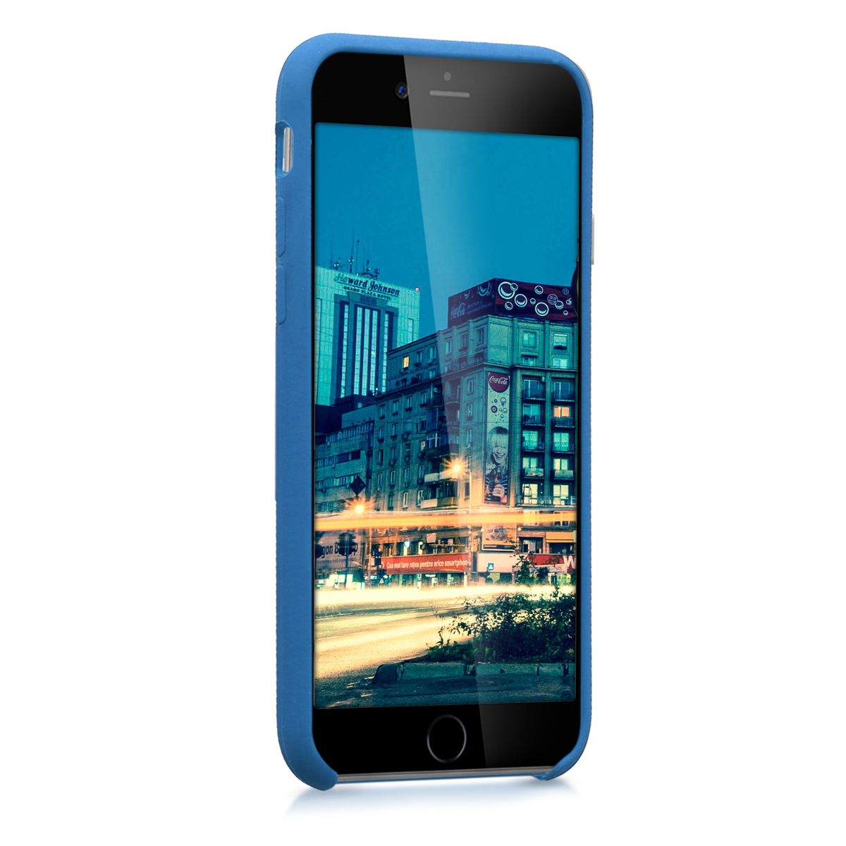 Silikonový kryt kwmobile pro Apple iPhone 6 / 6S - modrá
