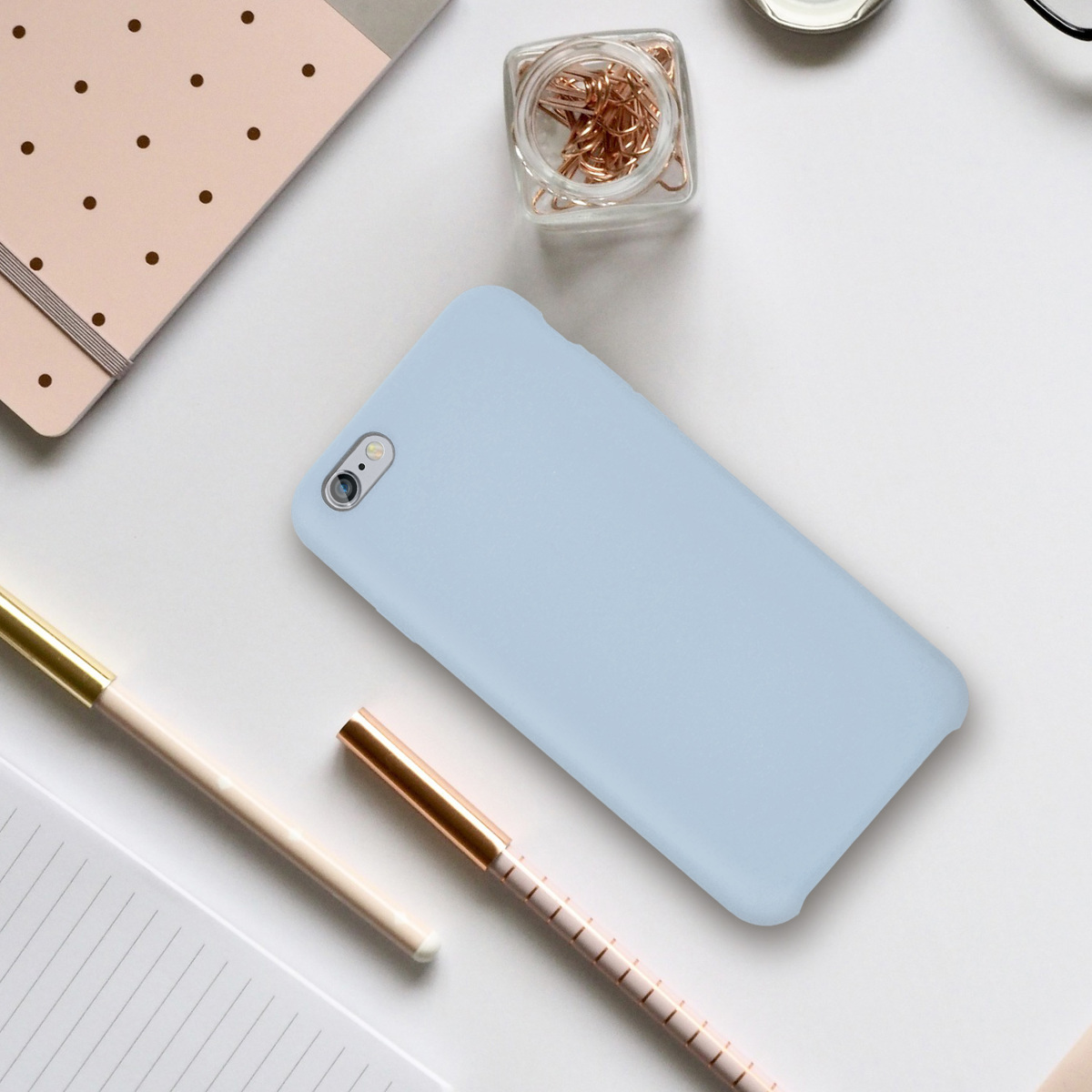 Silikonový kryt kwmobile pro Apple iPhone 6 / 6S - modrá