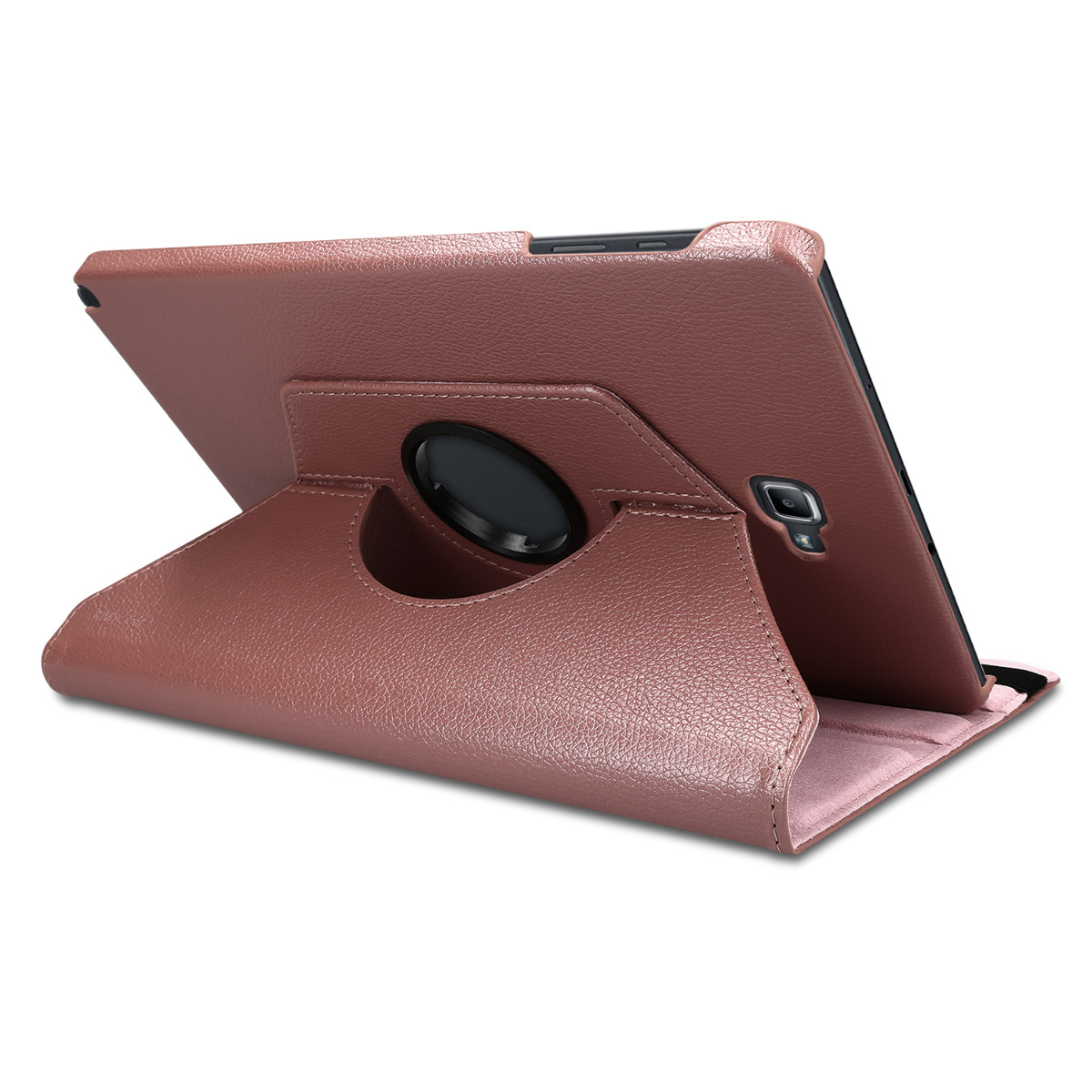 Pouzdro na tablet kwmobile otočné růžově zlatý