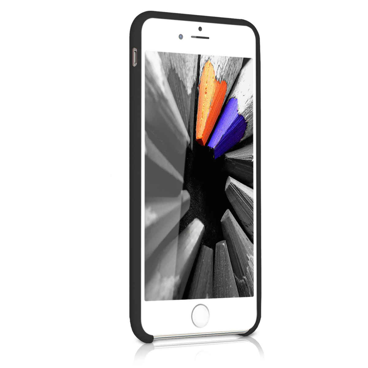 Silikonový kryt kwmobile pro Apple iPhone 6 Plus / 6S Plus - černá