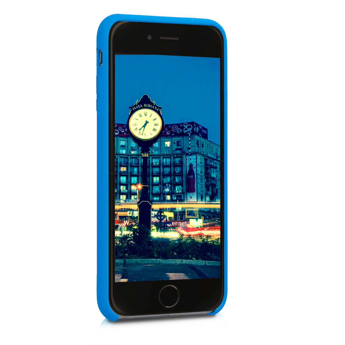 Silikonový kryt kwmobile pro Apple iPhone 6 Plus / 6S Plus - modrá
