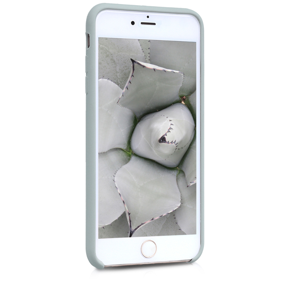 Silikonový kryt kwmobile pro Apple iPhone 6 Plus / 6S Plus - šedá
