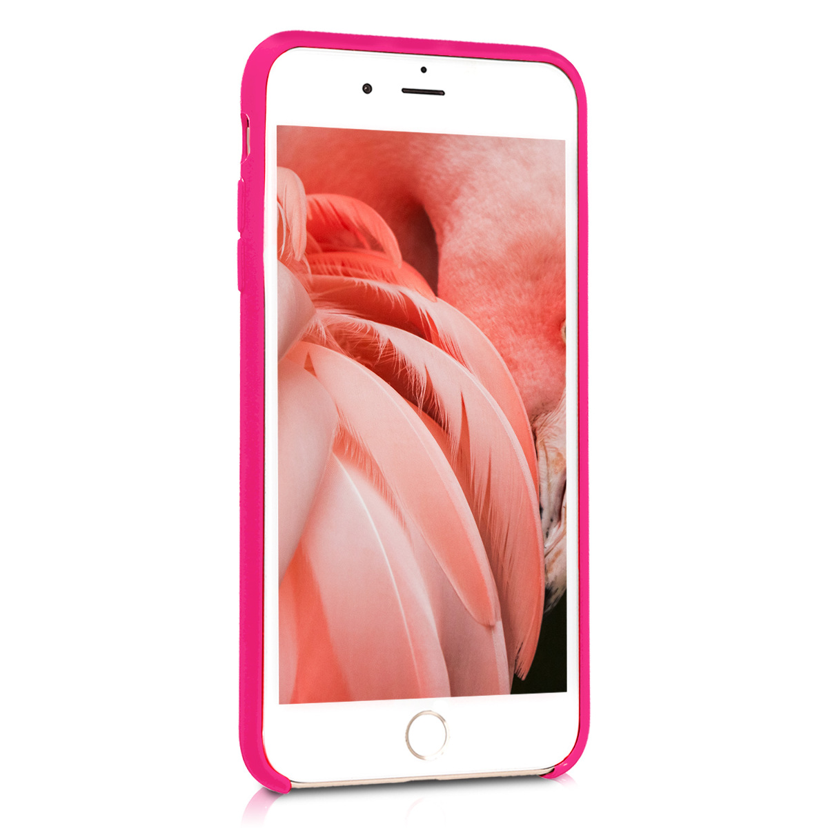 Silikonový kryt kwmobile pro Apple iPhone 7 Plus / iPhone 8 Plus - růžová
