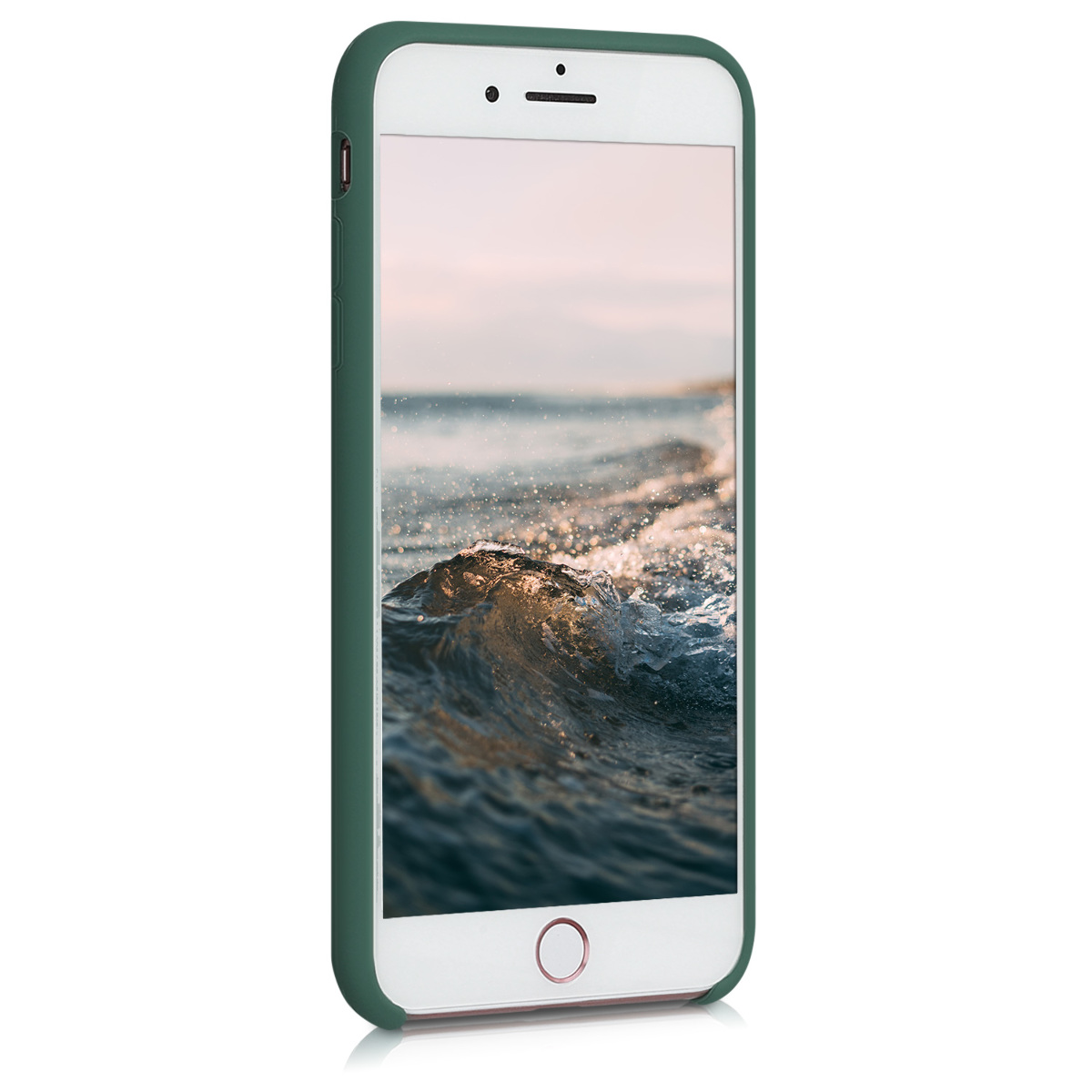 Silikonový kryt kwmobile pro Apple iPhone 7 Plus / iPhone 8 Plus - zelená