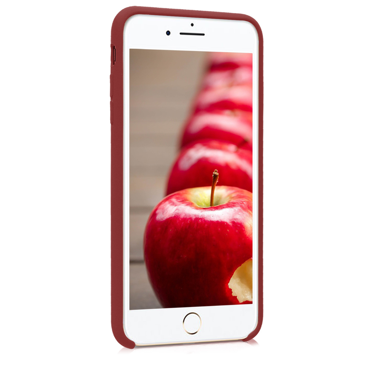 Silikonový kryt kwmobile pro Apple iPhone 7 Plus / iPhone 8 Plus - červená
