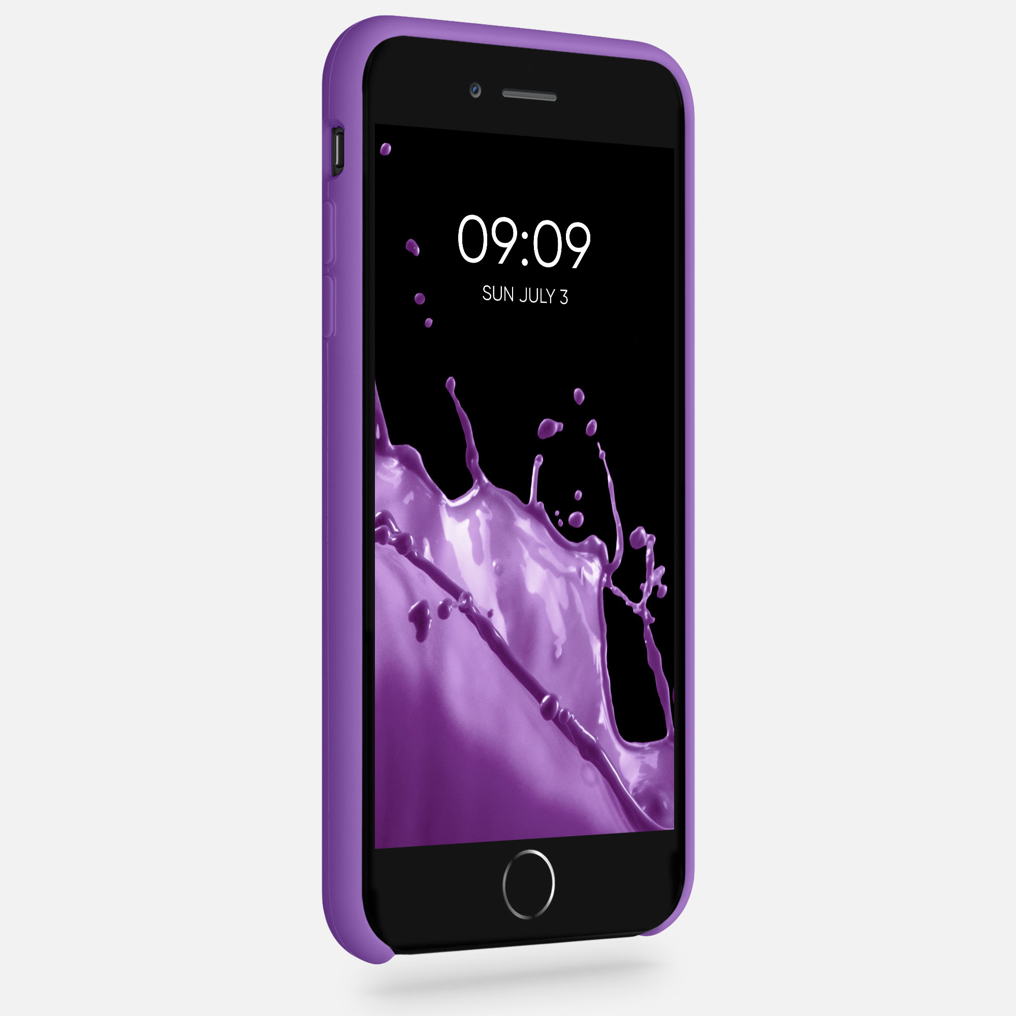 Silikonový kryt kwmobile pro Apple iPhone 7 Plus / iPhone 8 Plus - fialová