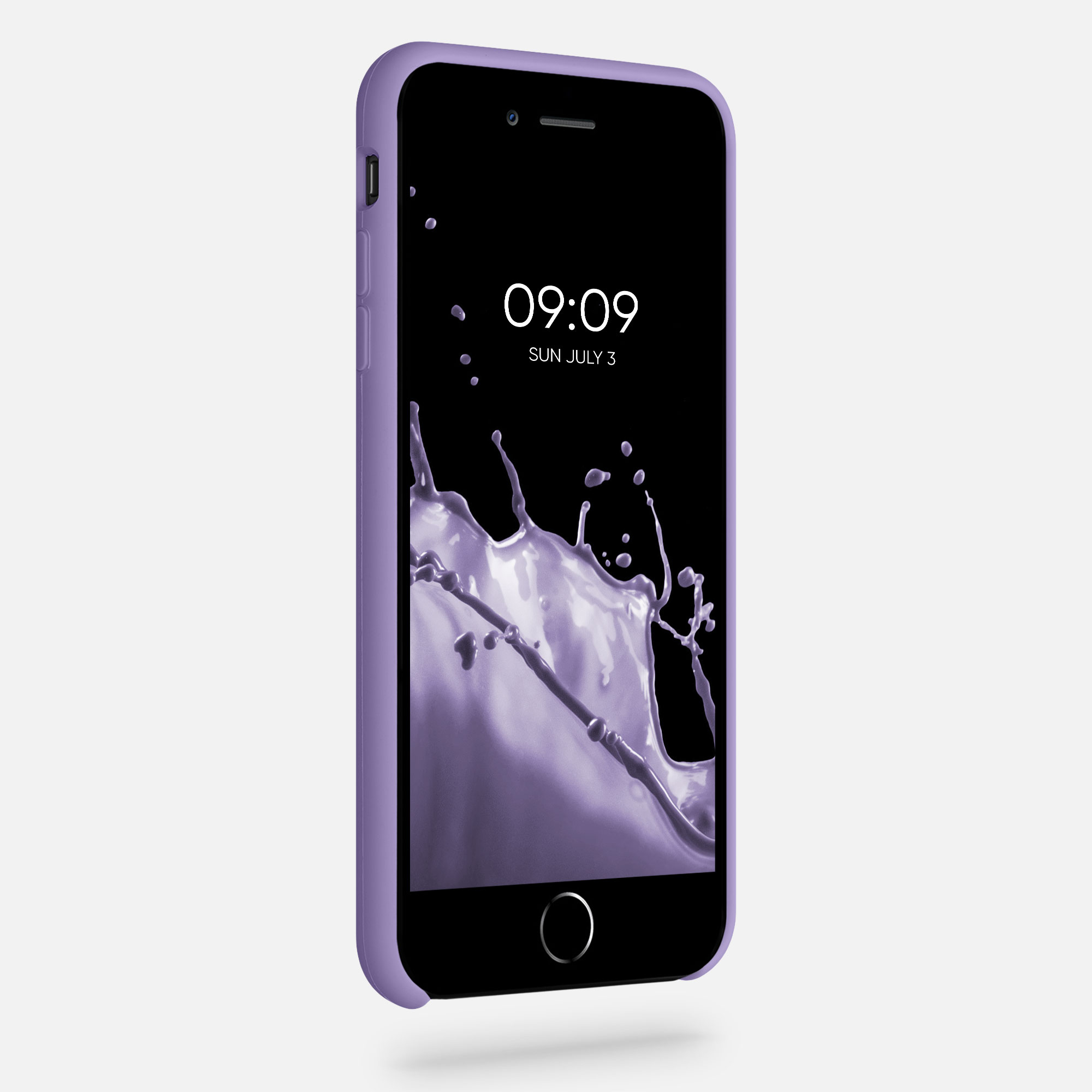 Silikonový kryt kwmobile pro Apple iPhone 7 Plus / iPhone 8 Plus - fialová