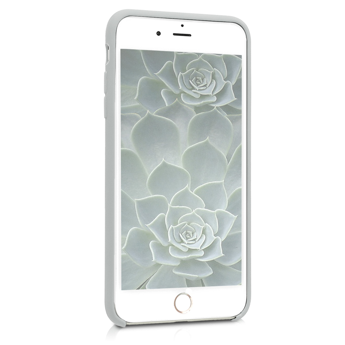 Silikonový kryt kwmobile pro Apple iPhone 7 Plus / iPhone 8 Plus - šedá