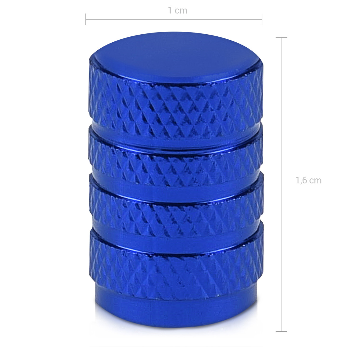 Kovové čepičky ventilků kwmobile pro auto, kolo a motocykl - set of 5 tire stem car wheel dustproof cap