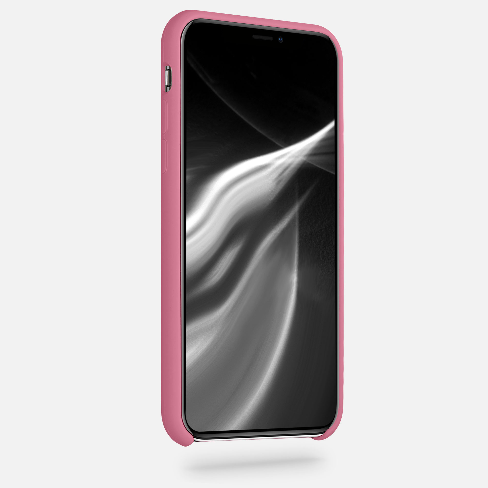 Pouzdro pro Apple iPhone X kwmobile silikonové - cukrová růžová