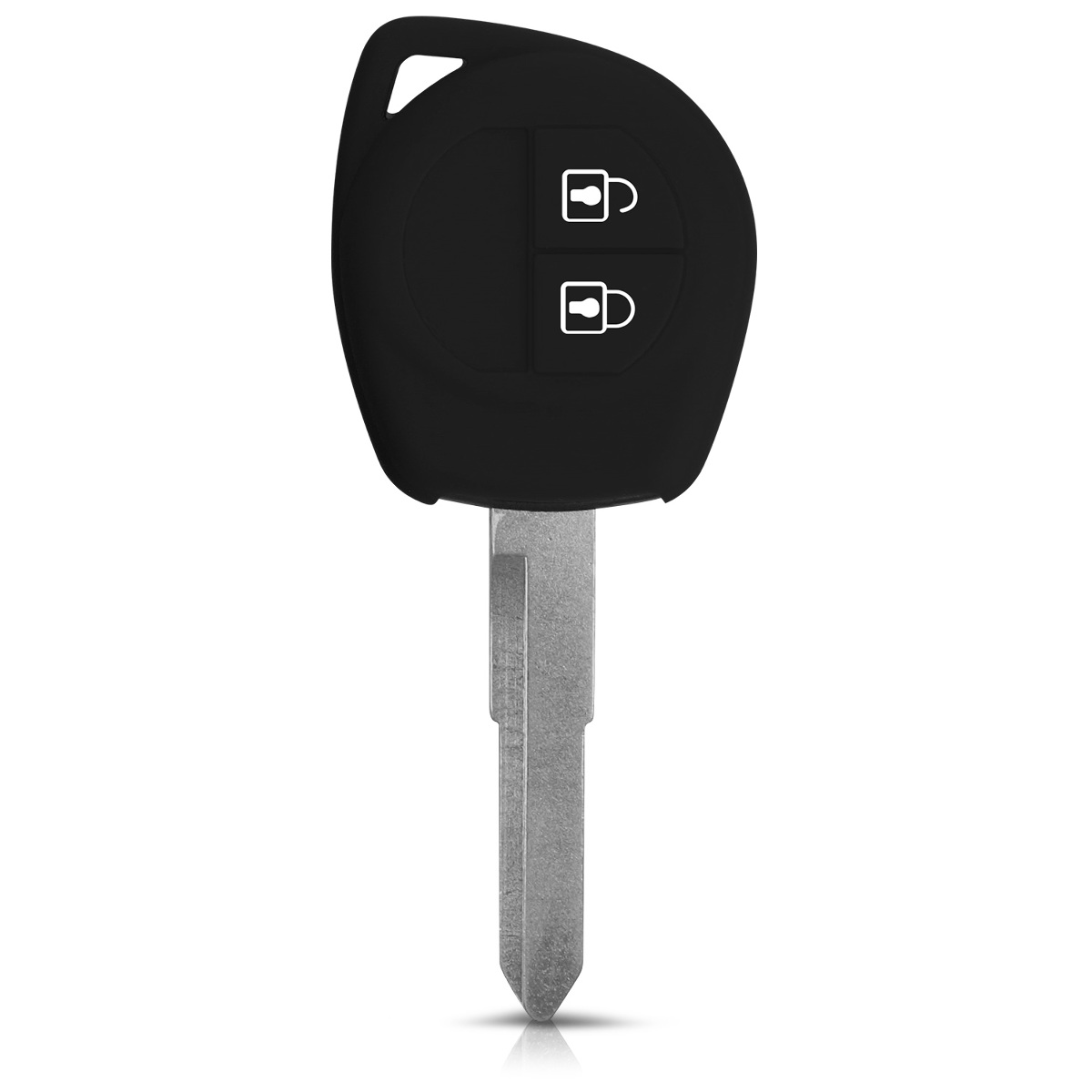 Pouzdro na klíč od auta Suzuki 2 Button kwmobile - černá