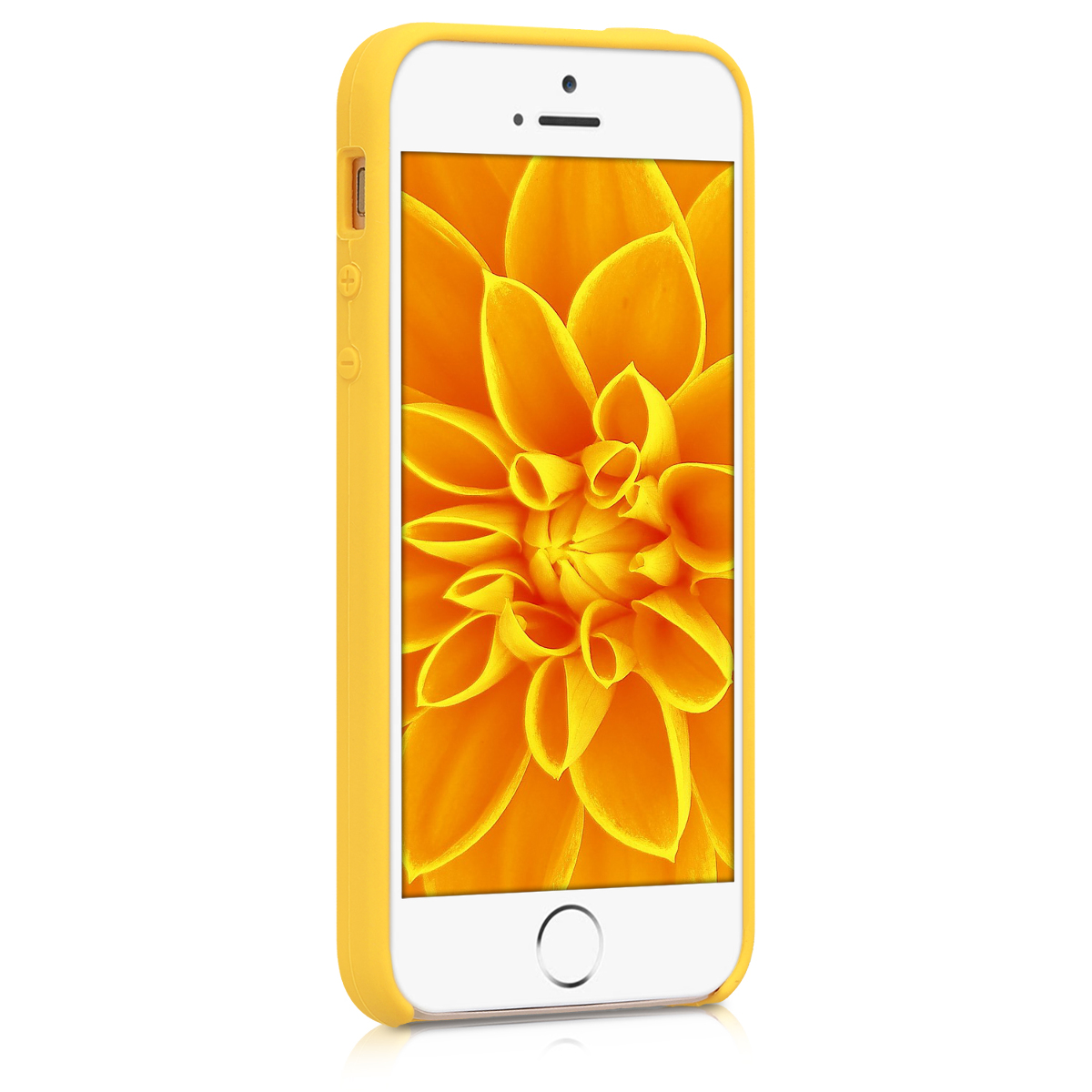 Silikonový kryt kwmobile pro Apple iPhone SE (1.Gen 2016) / iPhone 5 / iPhone 5S - žlutá