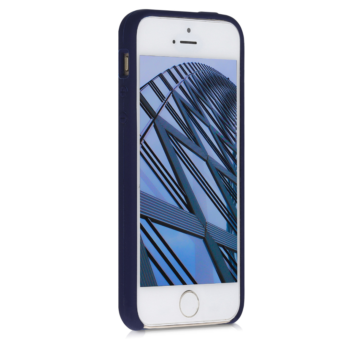 Silikonový TPU kryt kwmobile pro iPhone SE (1. generace 2016) / iPhone 5 / iPhone 5S - hluboký oceán