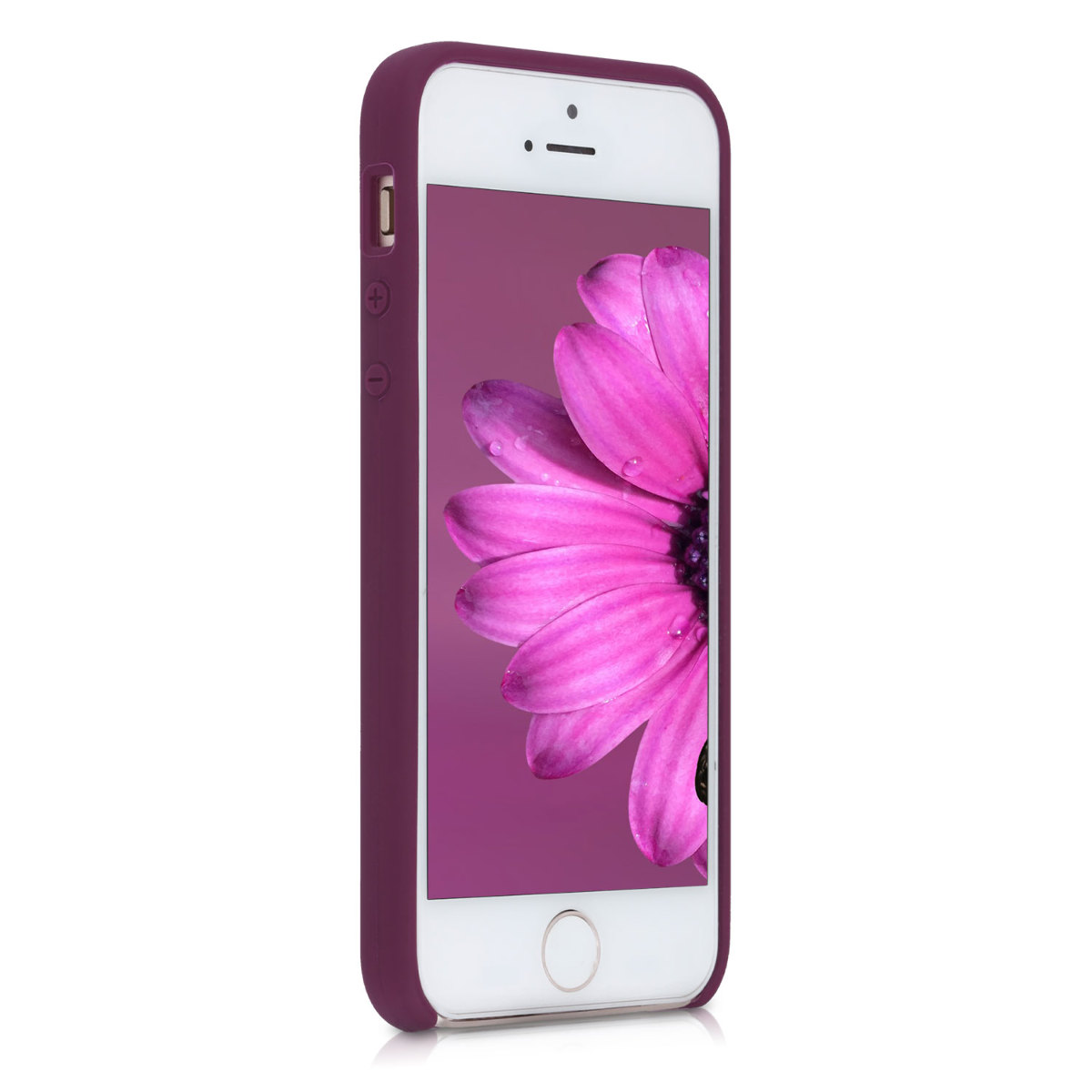 Silikonový kryt kwmobile pro Apple iPhone SE (1.Gen 2016) / iPhone 5 / iPhone 5S - fialová