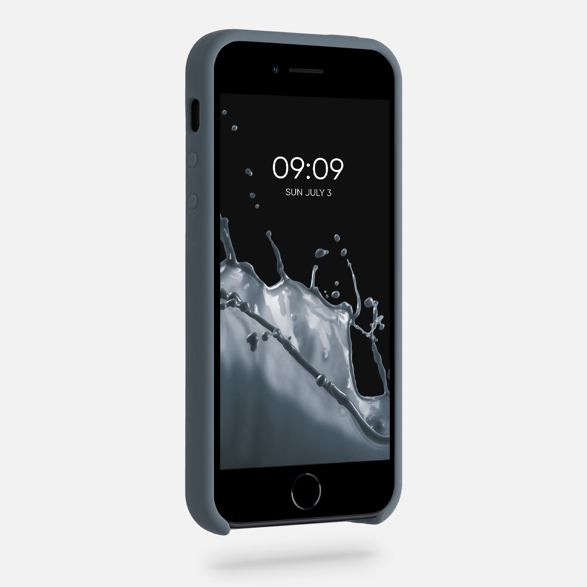 Silikonový TPU kryt kwmobile pro iPhone SE (1. generace 2016) / iPhone 5 / iPhone 5S - tmavě břidlicová