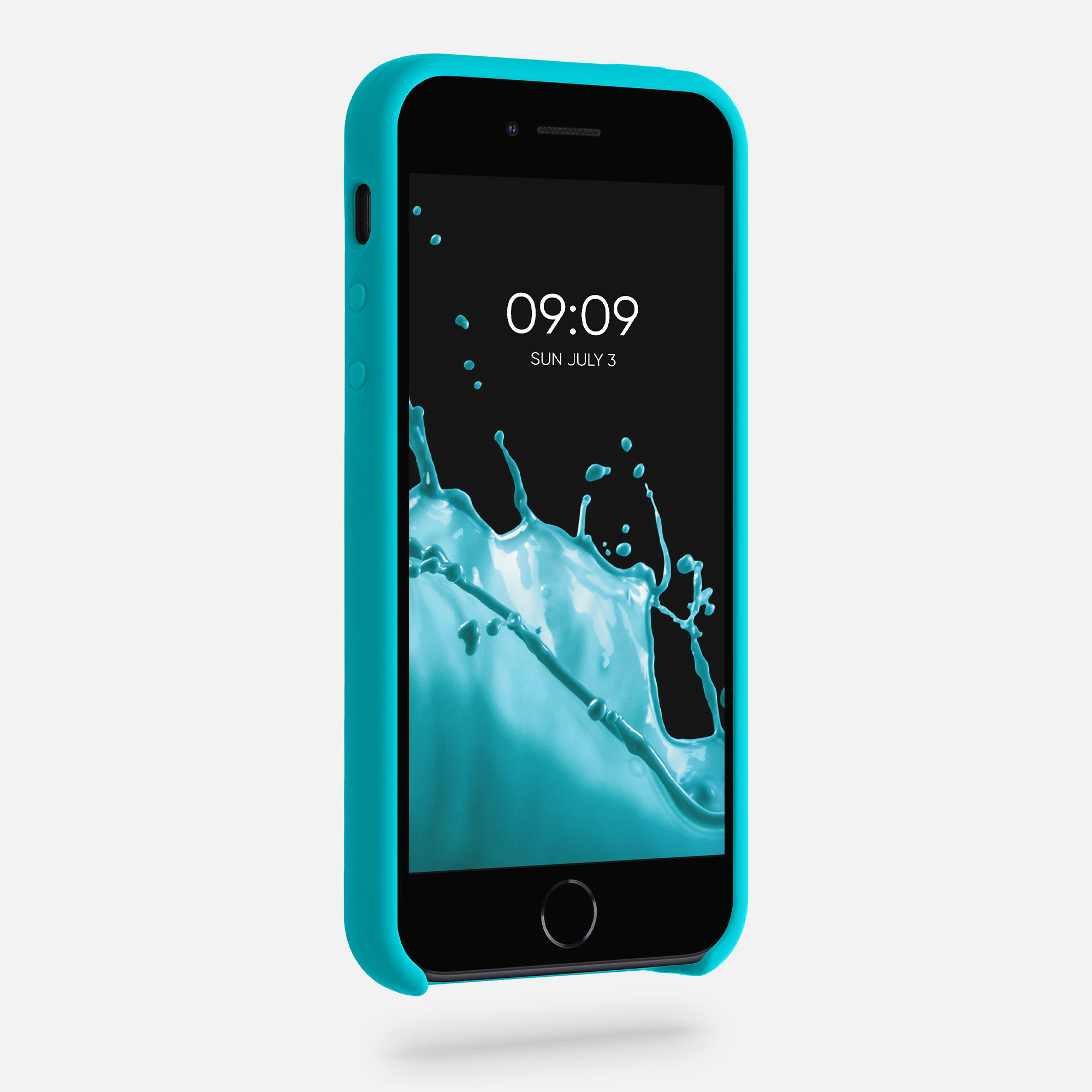 Silikonový TPU kryt kwmobile pro iPhone SE (1. generace 2016) / iPhone 5 / iPhone 5S - ledově modrá