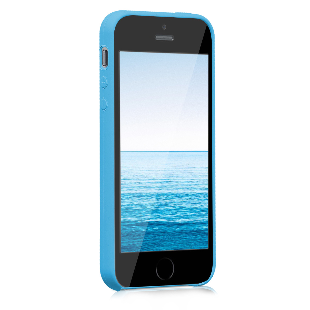 Silikonový TPU kryt kwmobile pro iPhone SE (1. generace 2016) / iPhone 5 / iPhone 5S - světle modrá