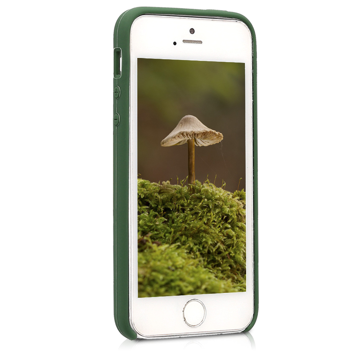 Silikonový kryt kwmobile pro Apple iPhone SE (1.Gen 2016) / iPhone 5 / iPhone 5S - zelená
