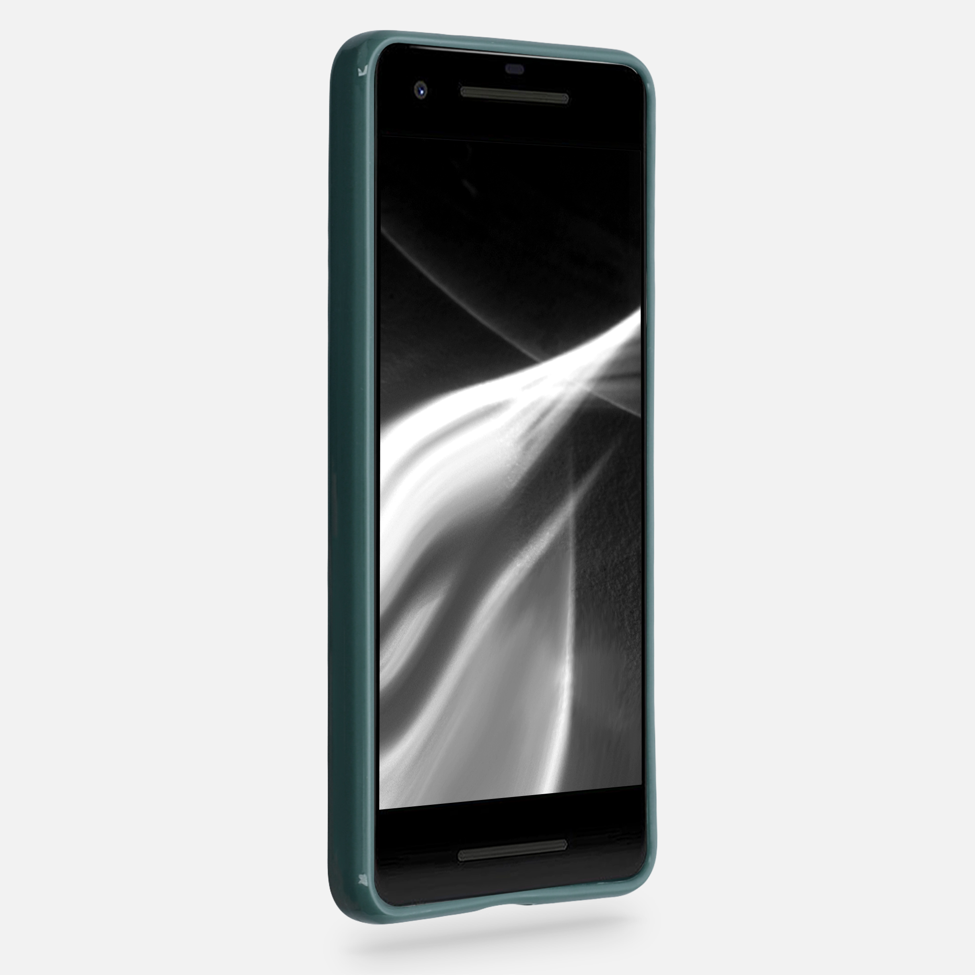 Silikonový kryt kwmobile pro Google Pixel 2 - modrozelená