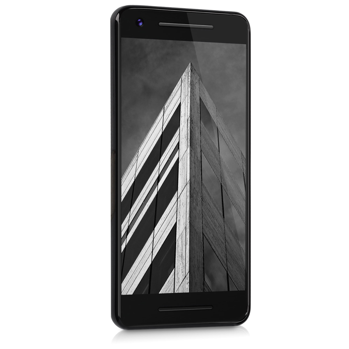 Silikonový kryt kwmobile pro Google Pixel 2 - matná černá