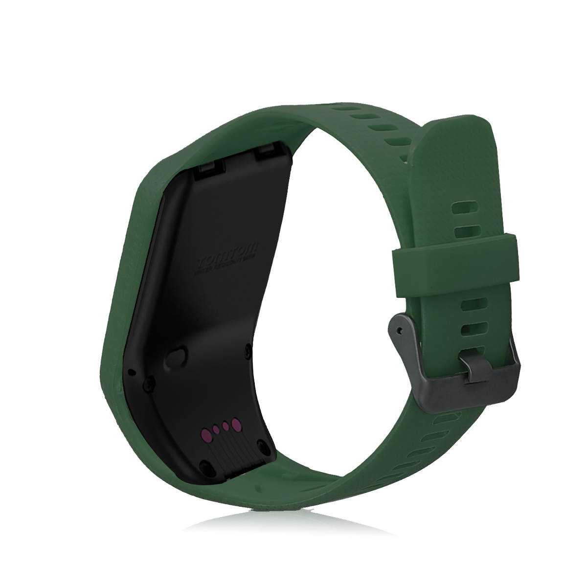 Řemínek TomTom Adventurer / Runner 3 / Spark 3 / Golfer 2 kwmobile silikon 1 ks tmavě zelená