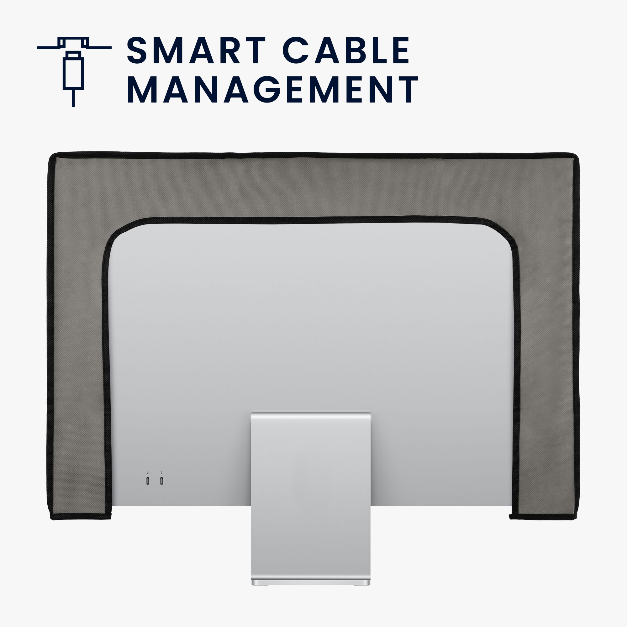 Obal na monitor 24-26" kwmobile motiv kočky