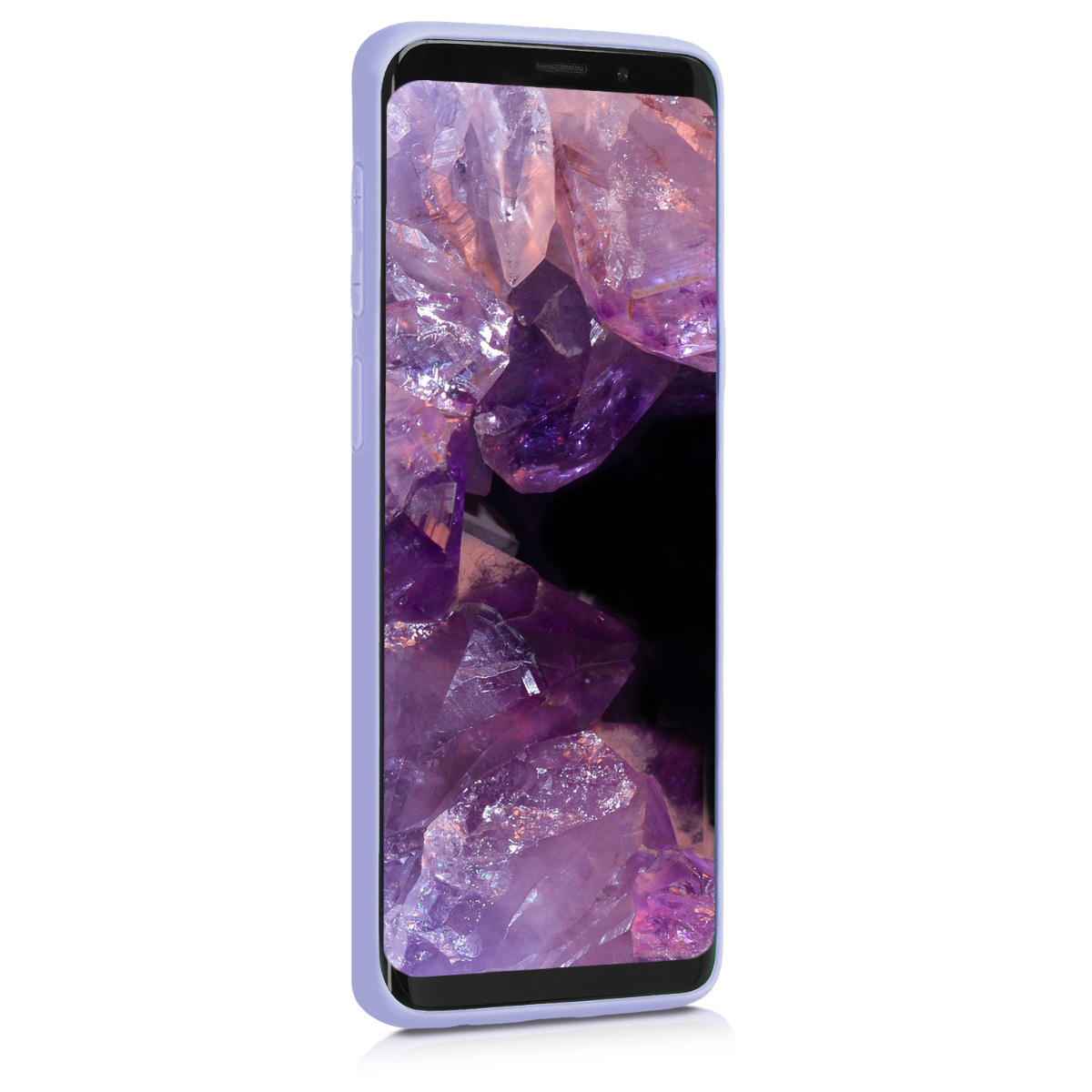 Kryt na mobil Galaxy S9 kwmobile světle levandulový