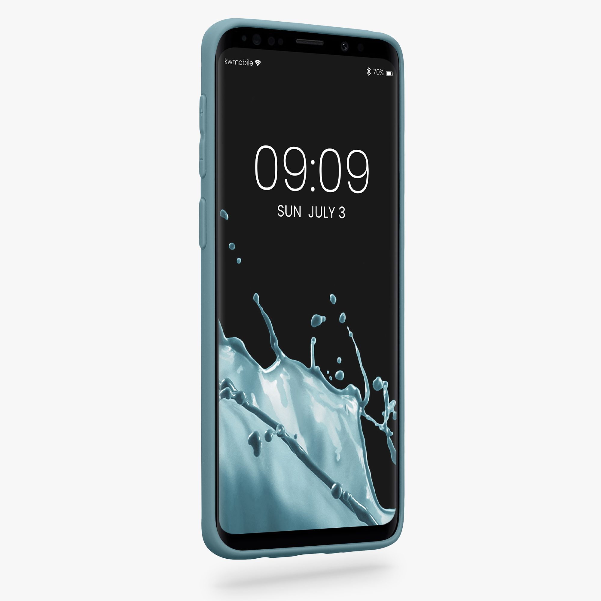 Kryt na mobil Samsung Galaxy S9 kwmobile tmavě modrá Arctic Night