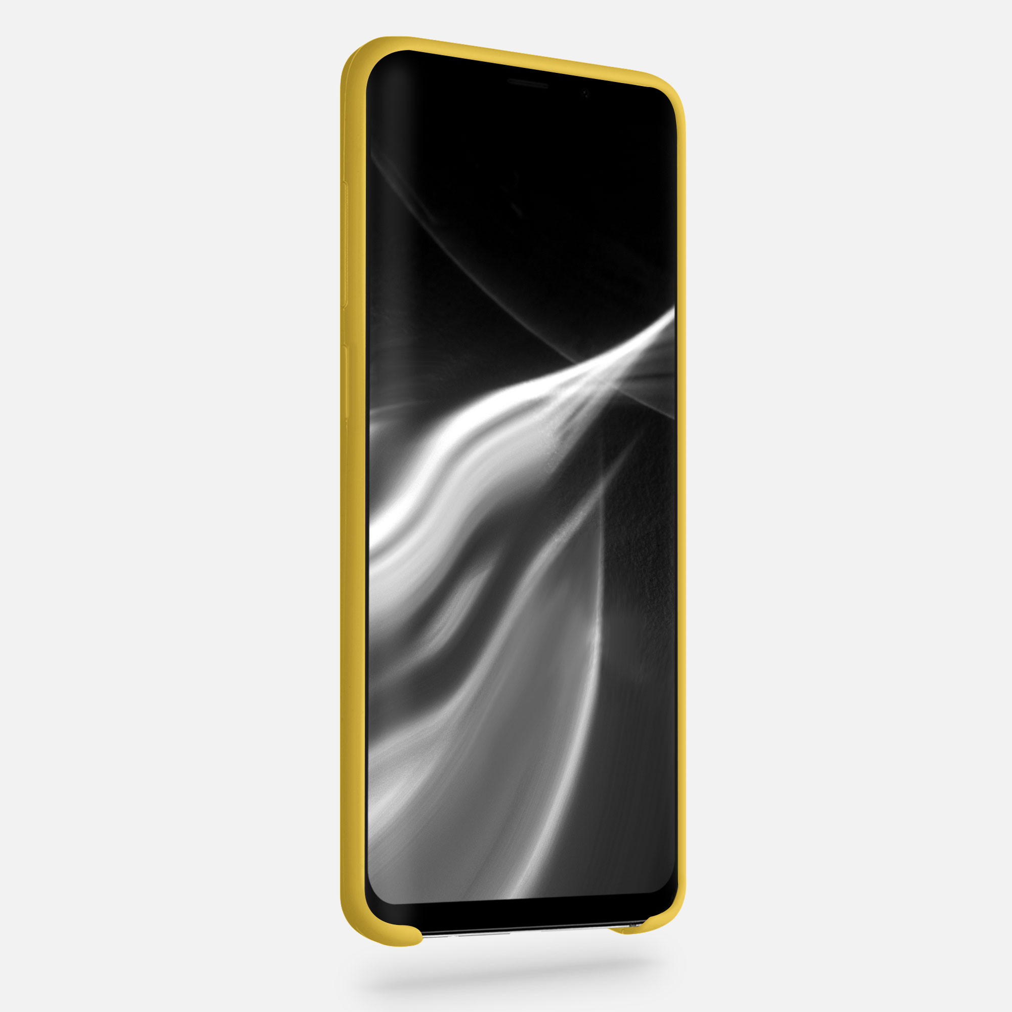 Kryt na mobil Galaxy S9 Plus kwmobile medově žlutý