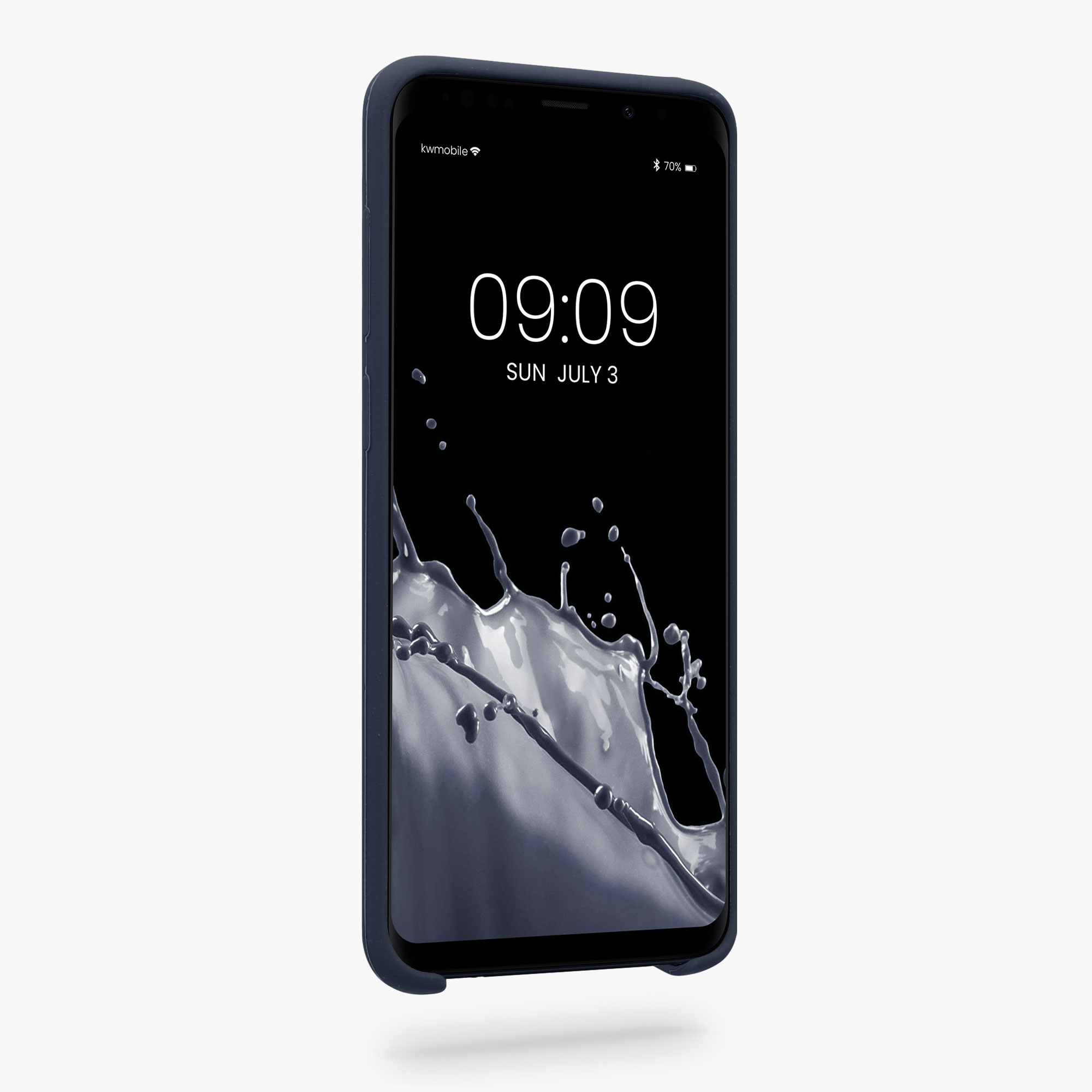 Kryt na mobil Galaxy S9 Plus kwmobile borůvkově modrý