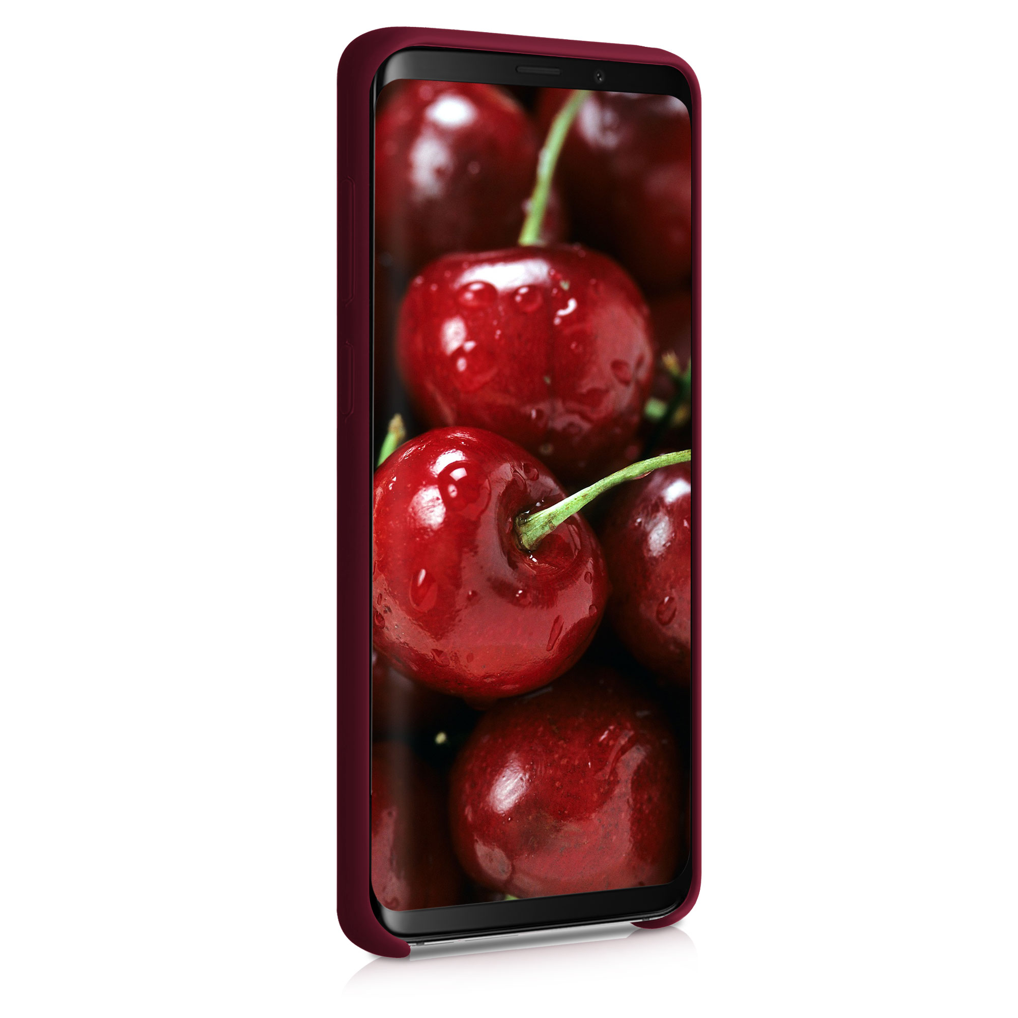 Kryt na mobil Galaxy S9 Plus kwmobile rebarborově červený