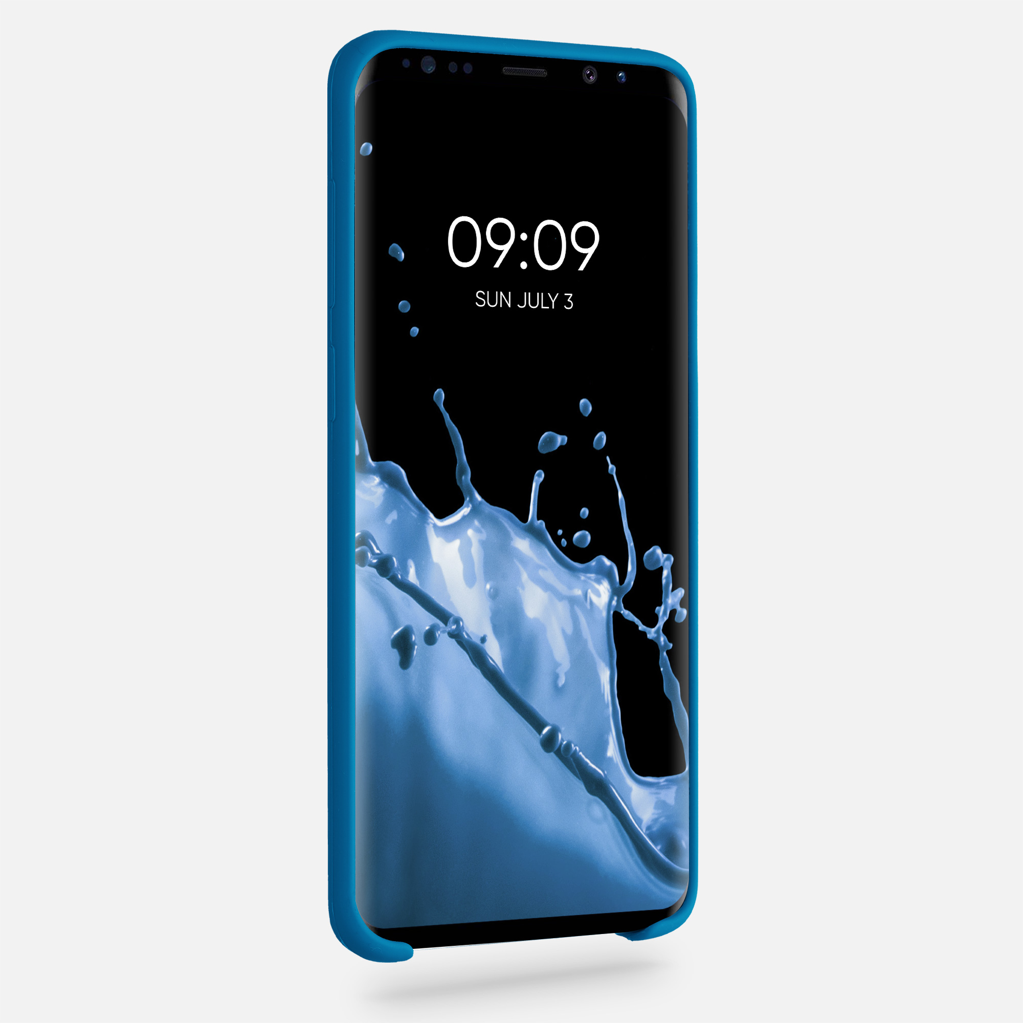 Kryt na mobil Galaxy S9 Plus kwmobile karibsky modrý