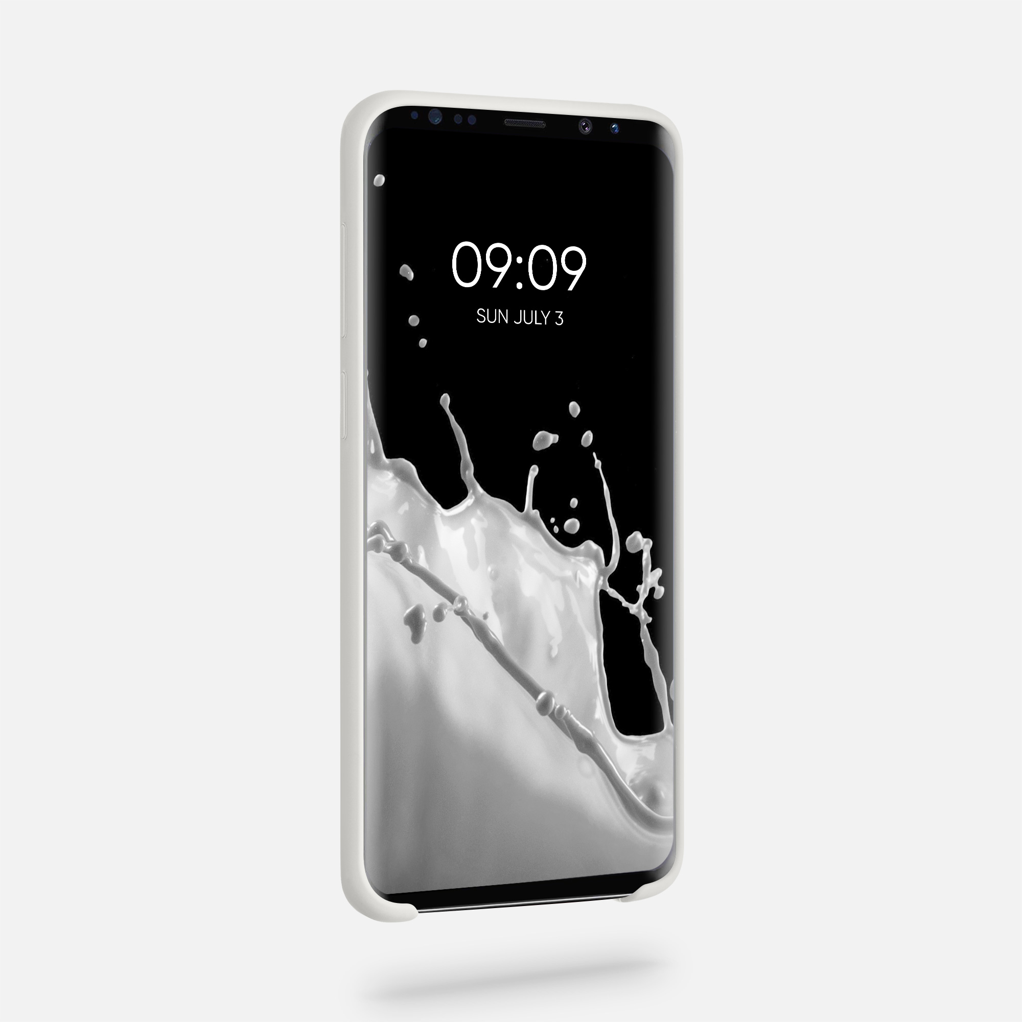 Kryt na mobil Galaxy S9 Plus kwmobile matně bílý