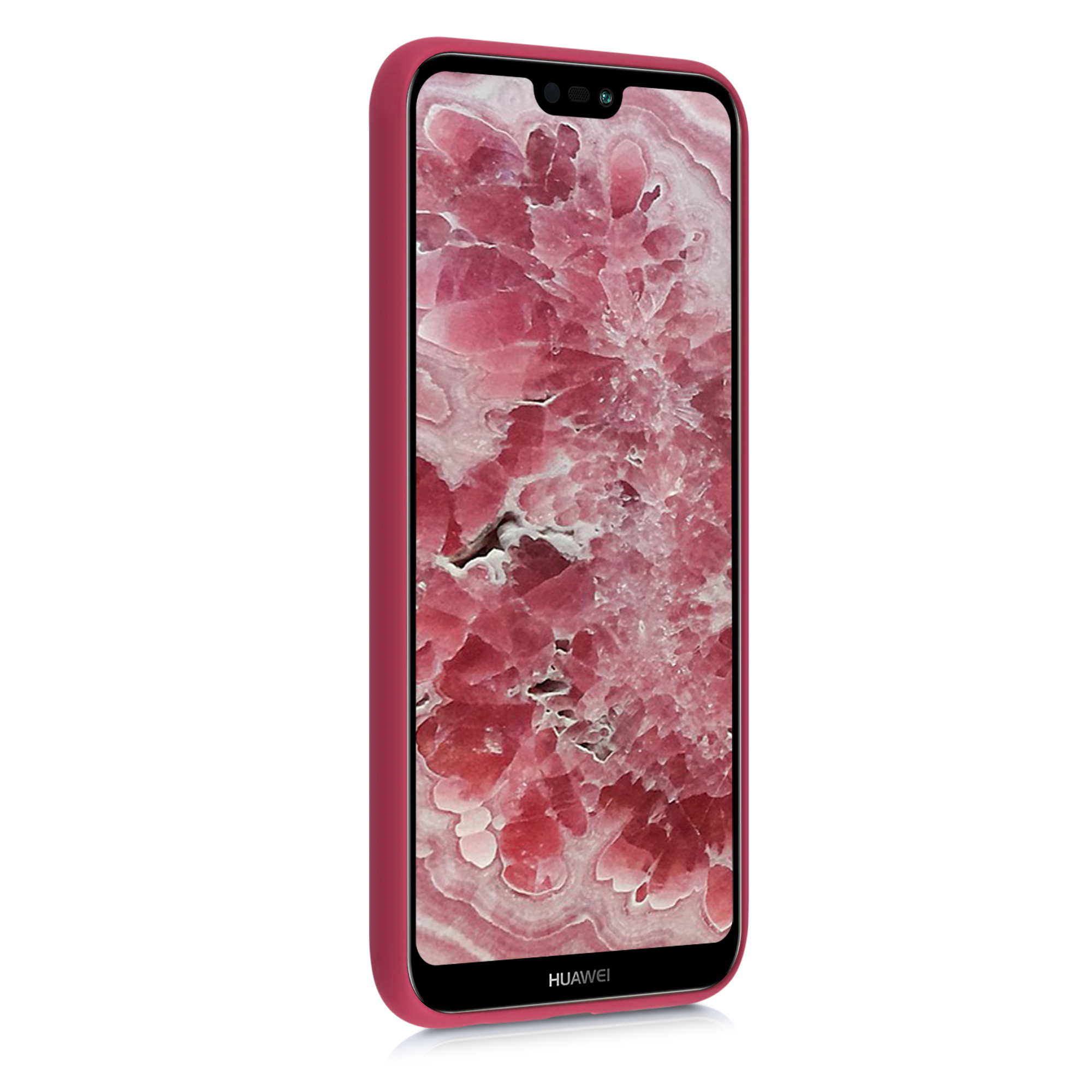 Kryt kwmobile Huawei P20 Lite, granátově červená