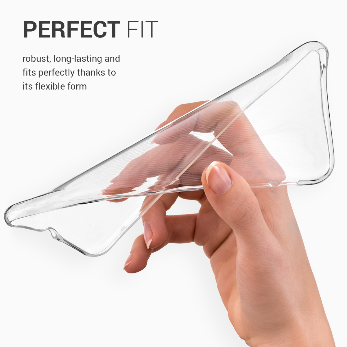 Transparentní kryt kwmobile pro Motorola Moto G6 - Transparentní