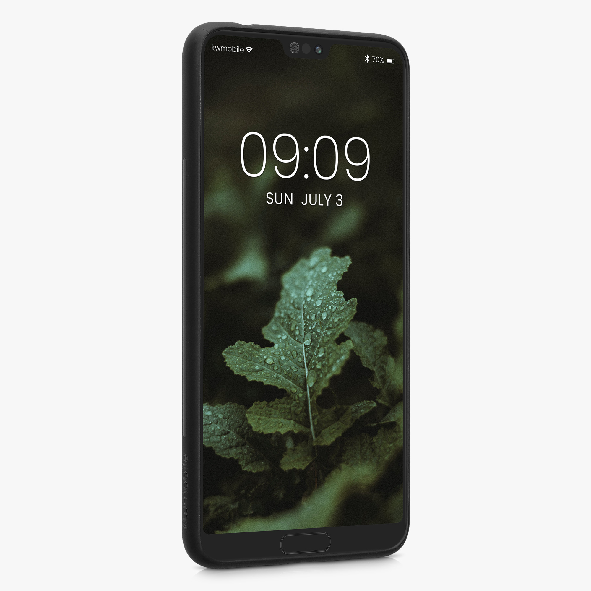 Dřevěný kryt kwmobile Huawei P20 Pro, tmavě hnědý