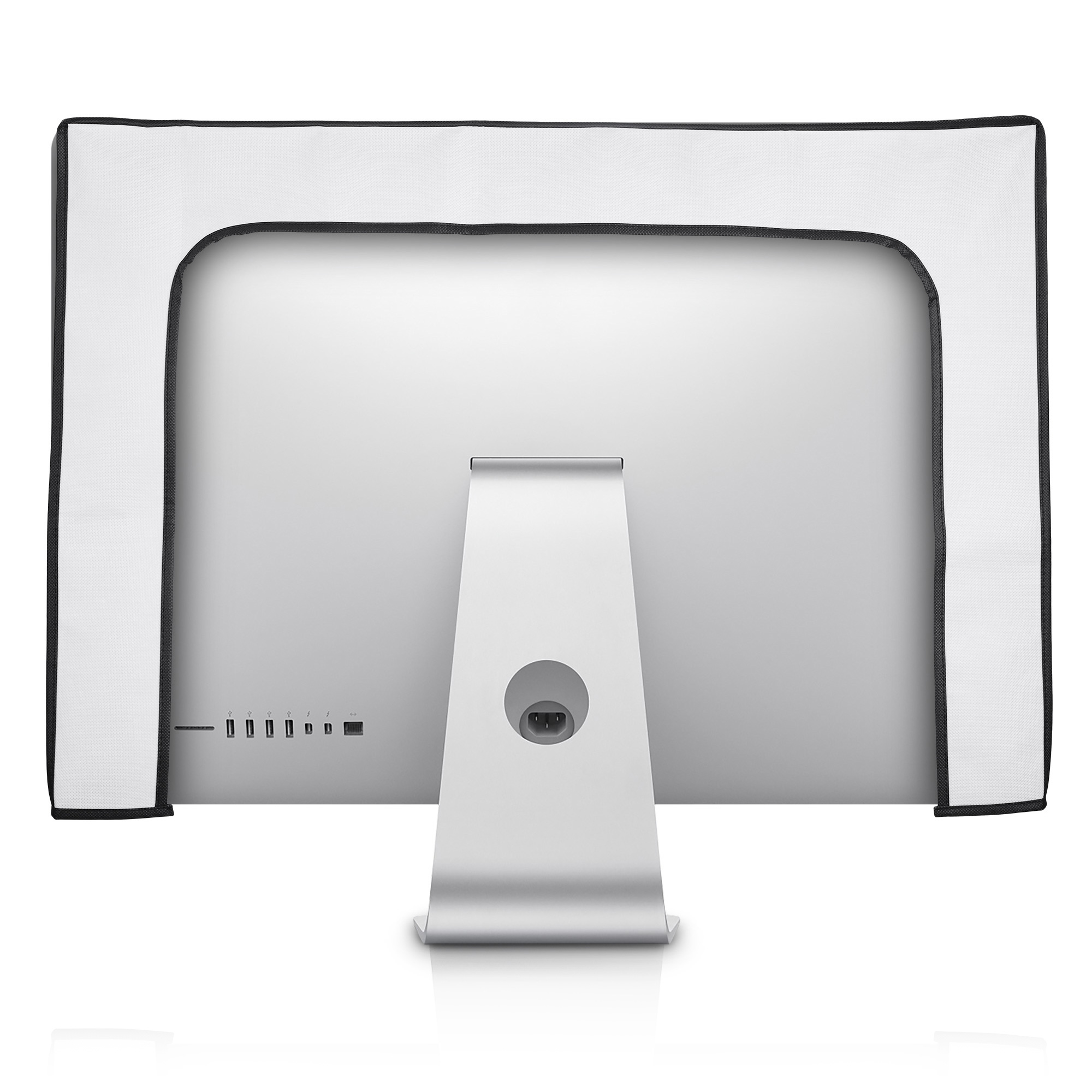 Protiprašný kryt monitoru kwmobile 27-28" relax in hammock - černá / bíl
