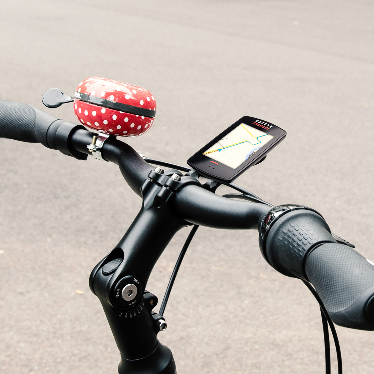 Držák na kolo kwmobile pro Garmin Edge / Bryton Rider / CatEye - GPS Holder and Stand for Bike / Motorcycle Handle Bar