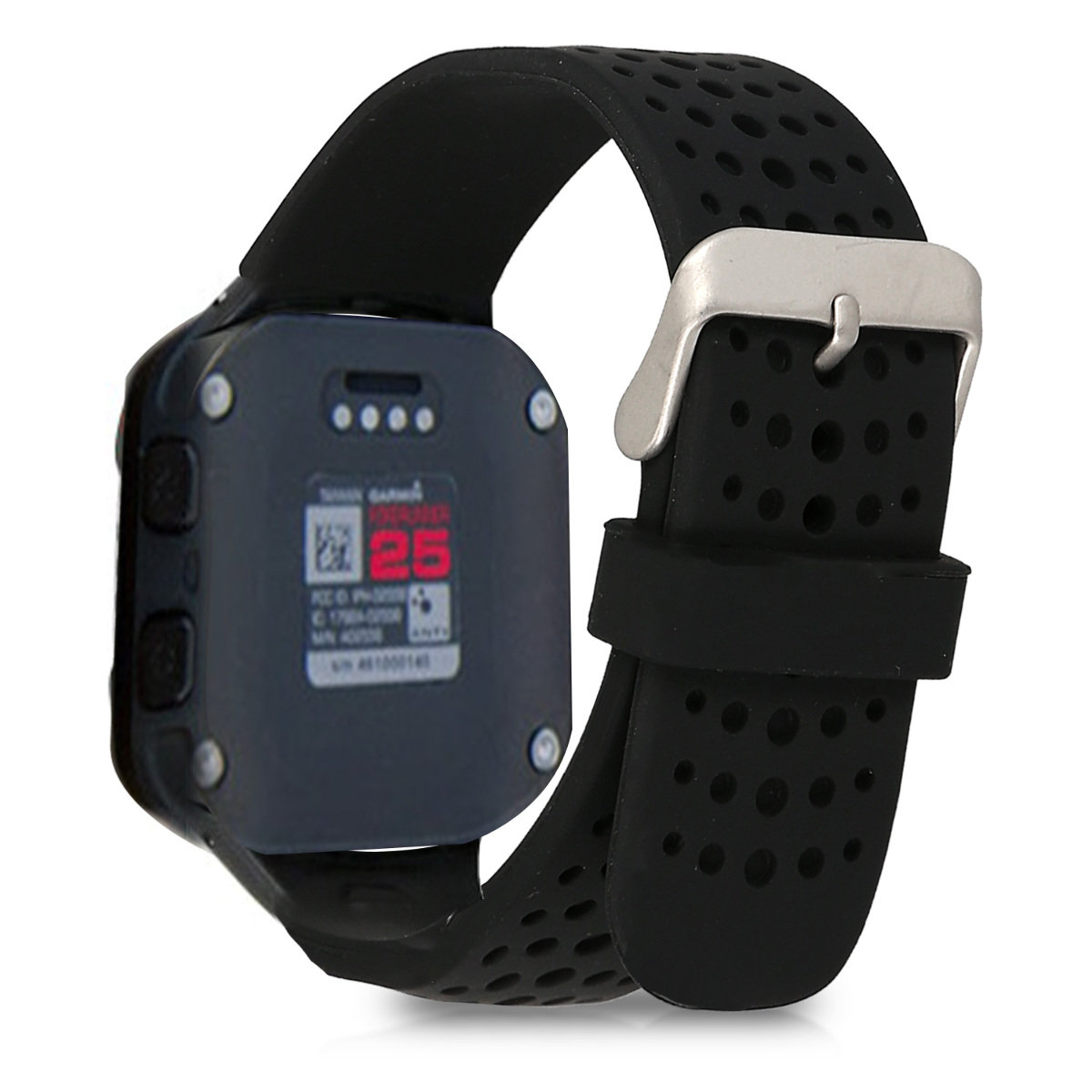 Řemínek Garmin Forerunner 25 (L) kwmobile silikon 1 ks černá