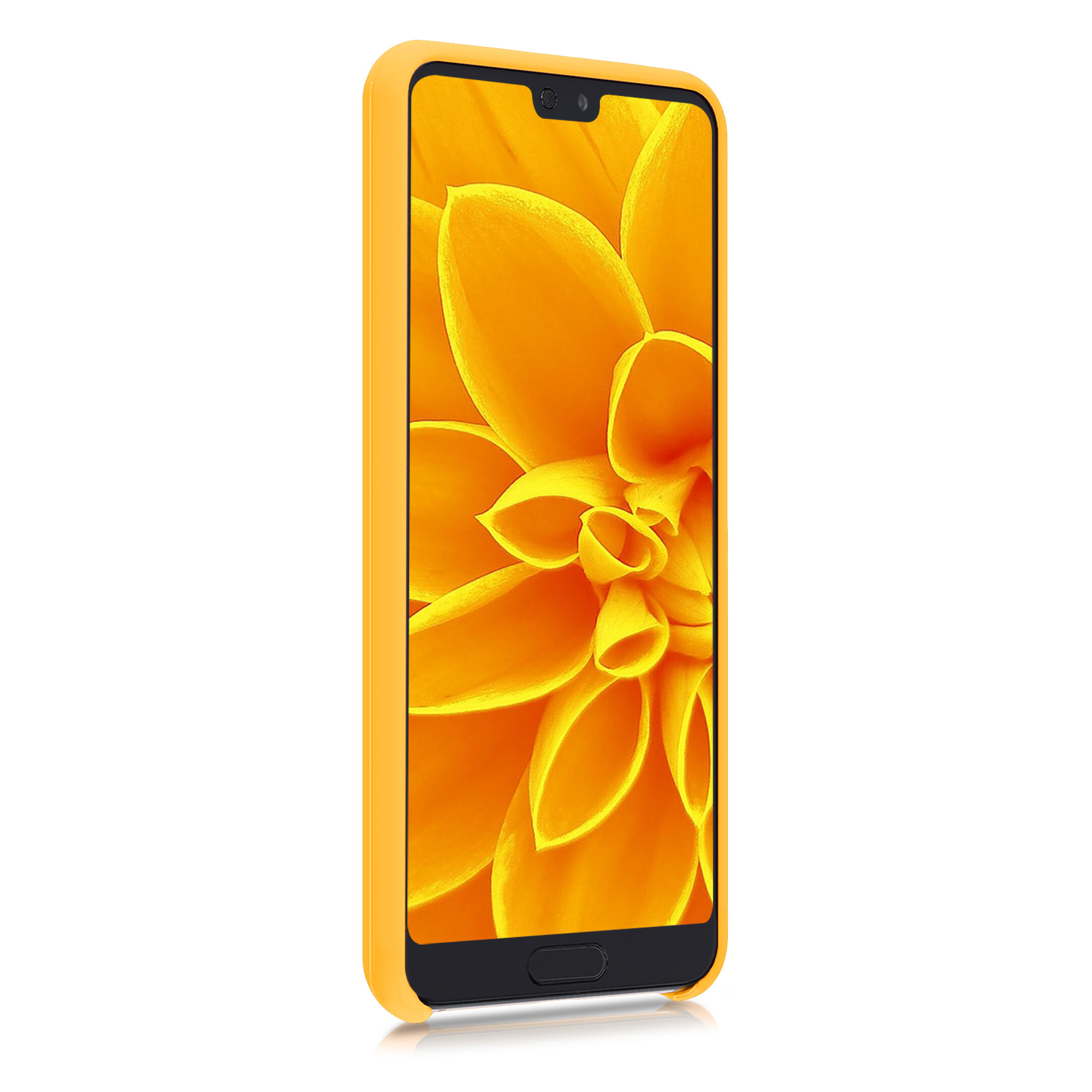 Kryt kwmobile Huawei P20, šafránově žlutá