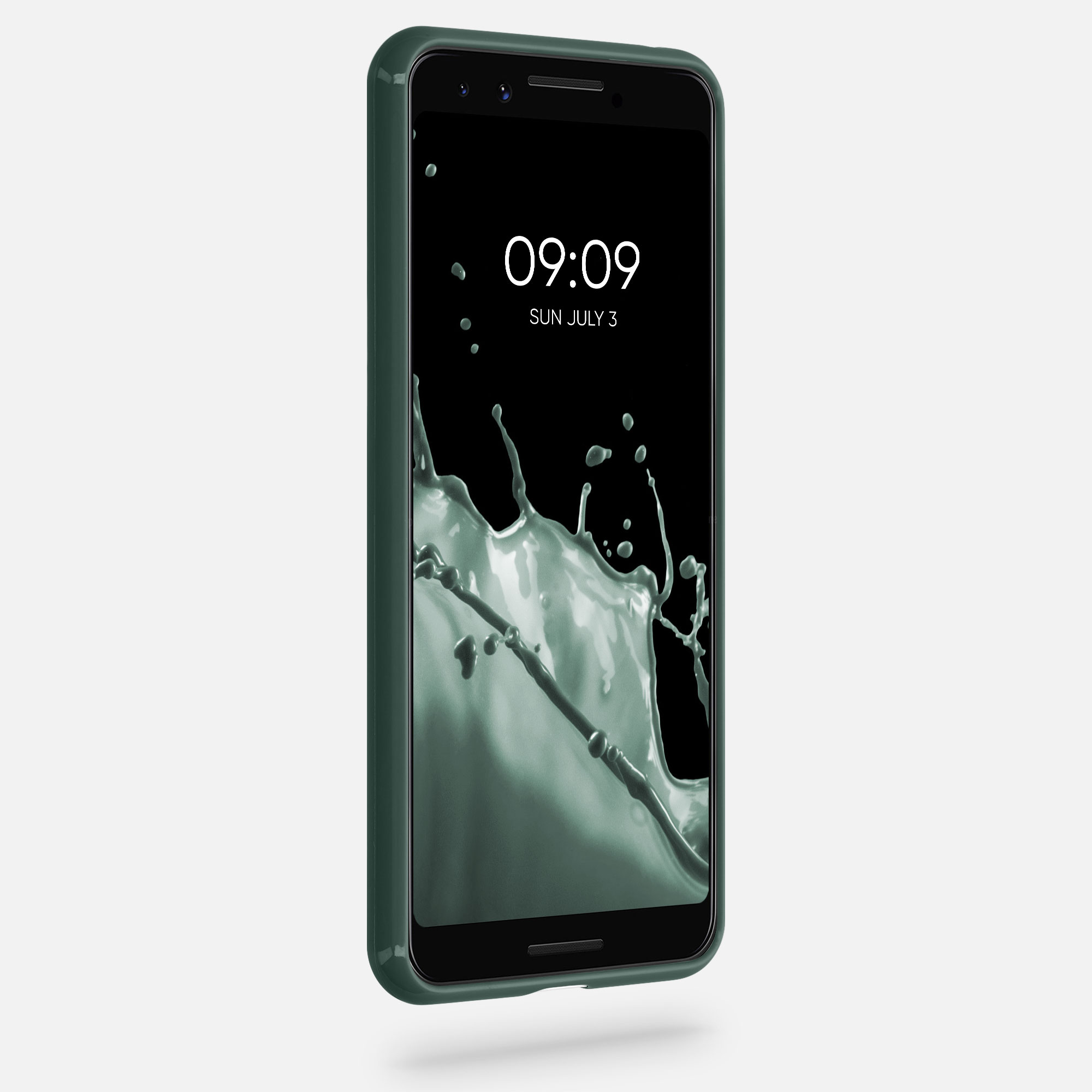 Pouzdro pro Google Pixel 3 kwmobile TPU - lesní zelená